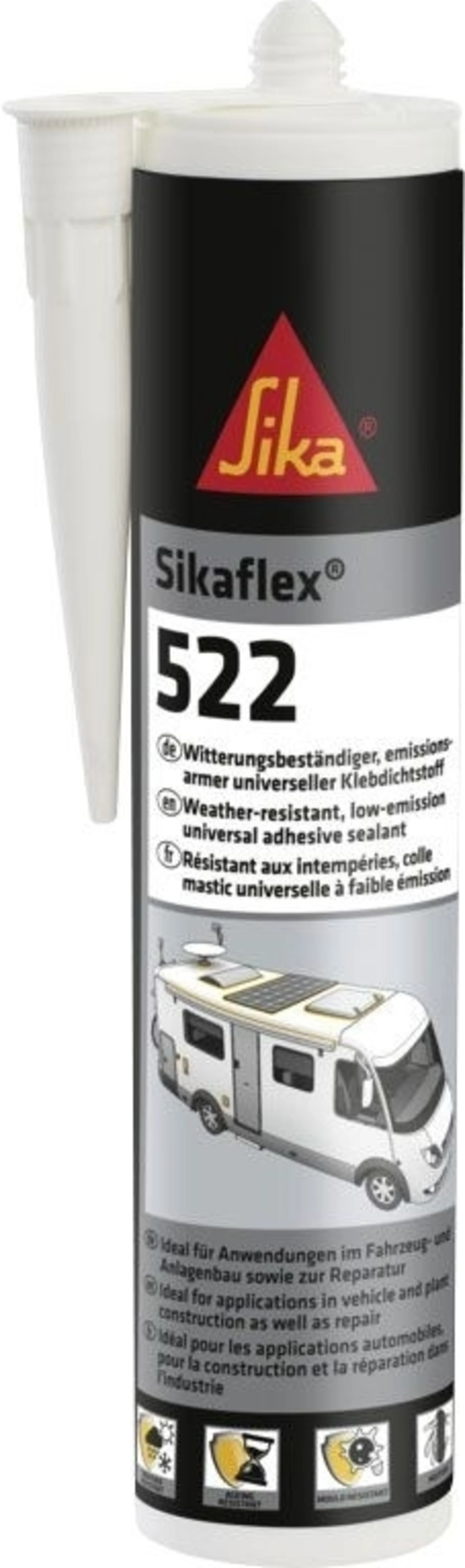 Sikaflex 522 Klebdichtstoff 300 ml Weiß