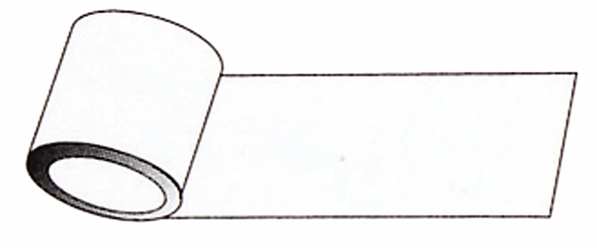 1 Rolle 50m Markierungsklebeband weiss Avery Dennison ECE104 für starre Oberflächen, hochreflektierend