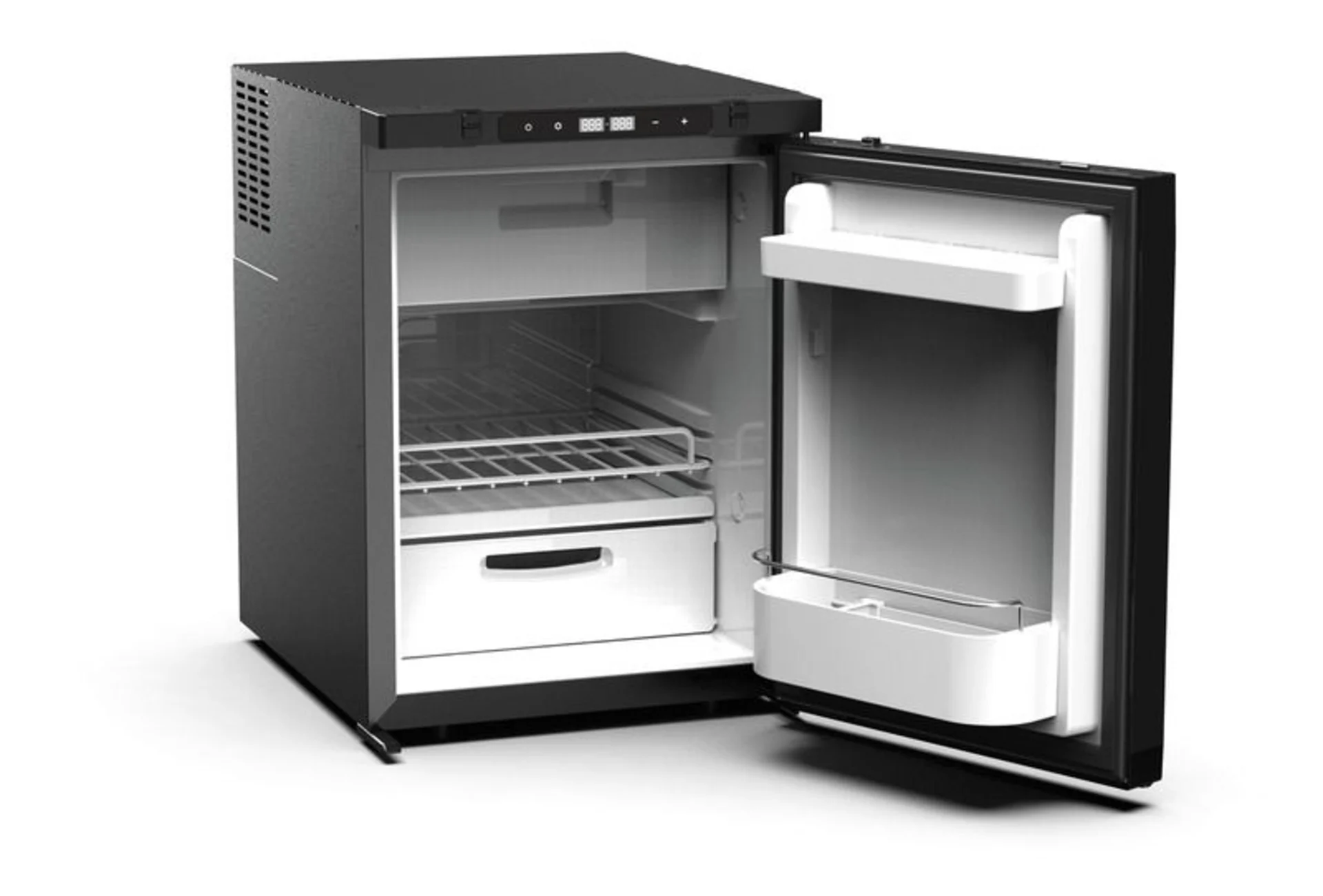Einbaukühlschrank LR50L mit Kompressor und wechselbarem Türanschlag