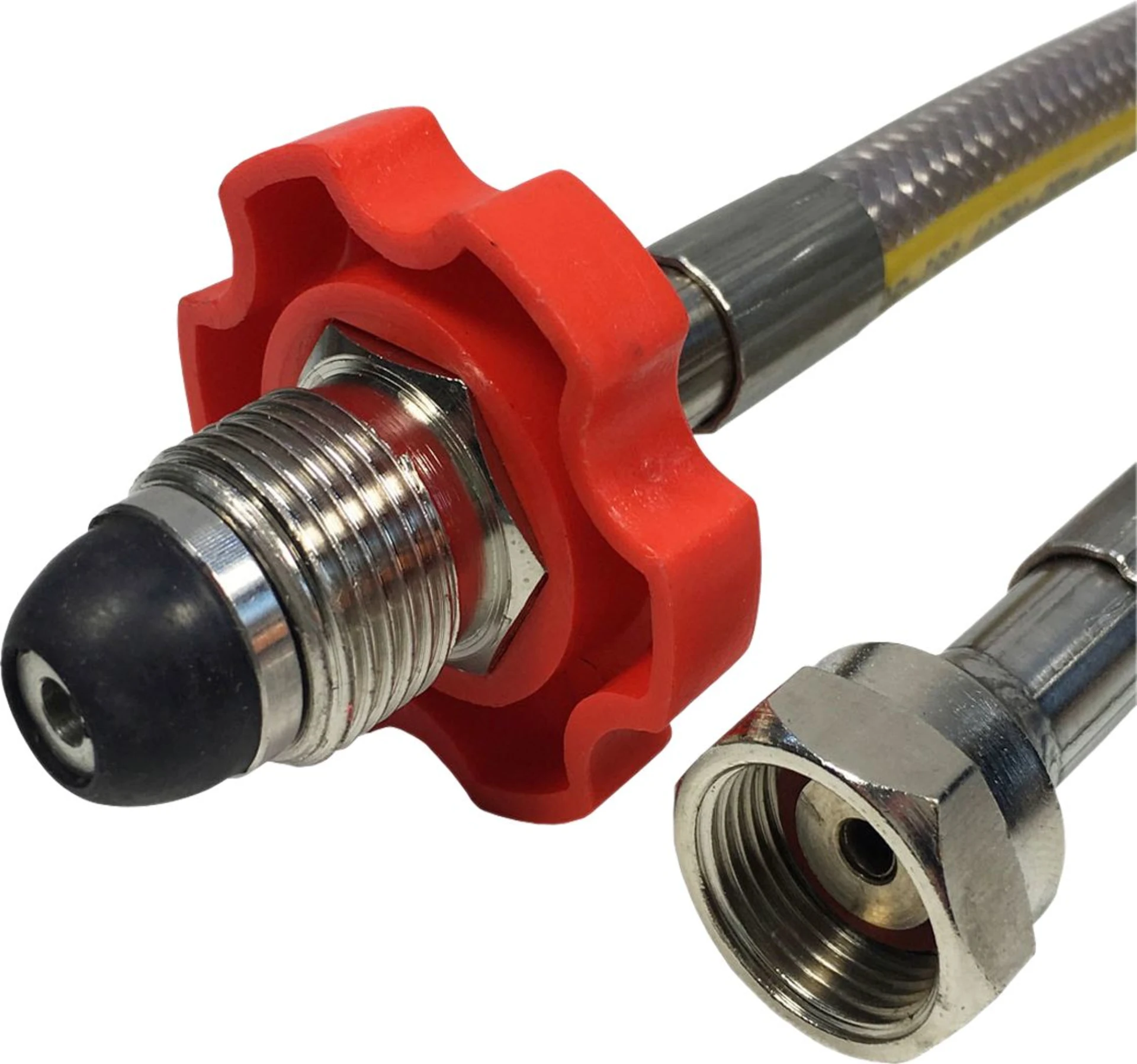 Gaslow Propane Easy-Fit Edelstahlschlauch 0,45 m