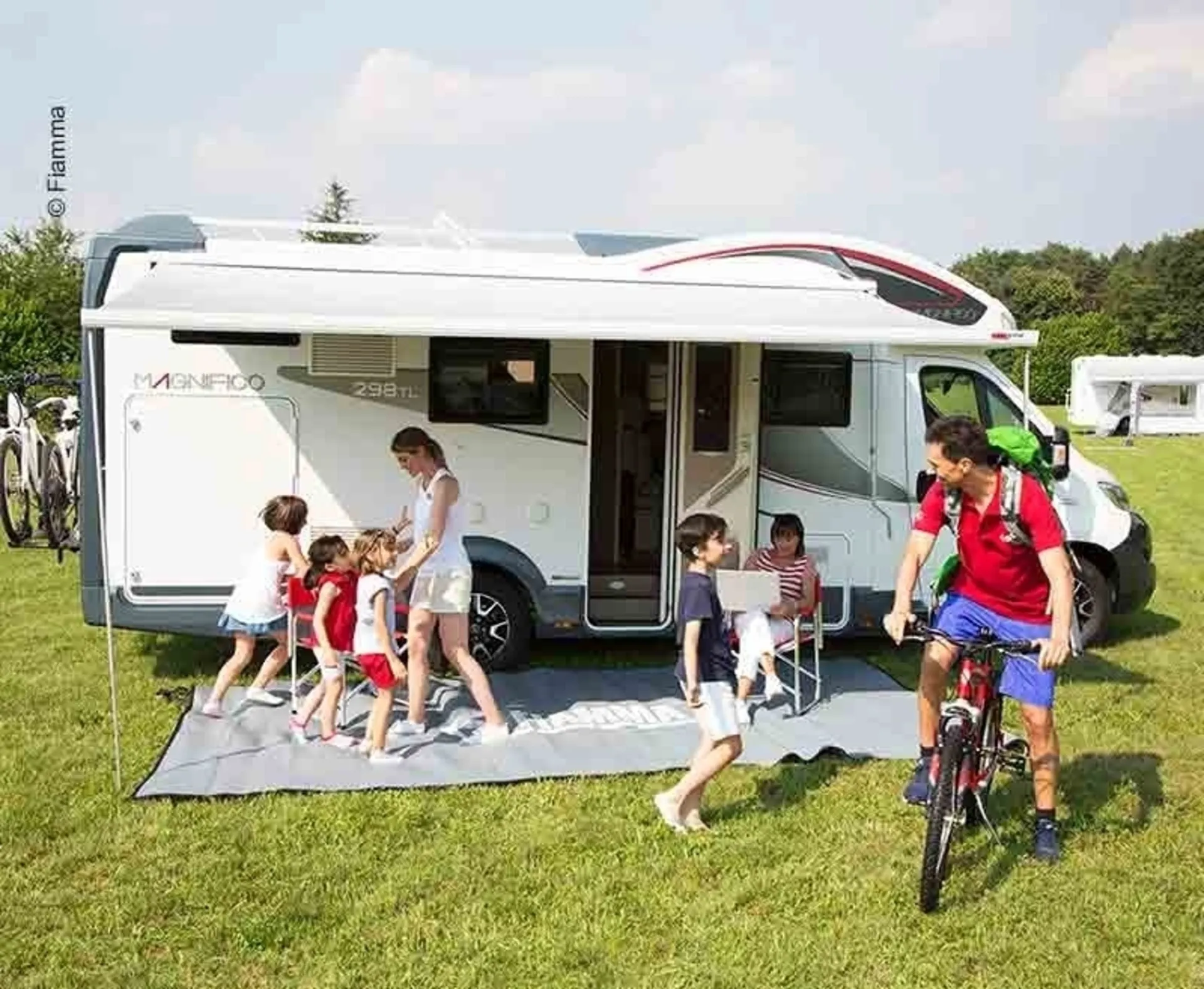 Fiamma Wandmarkise F45s 450 cm (Deep Black / Royal Grey)