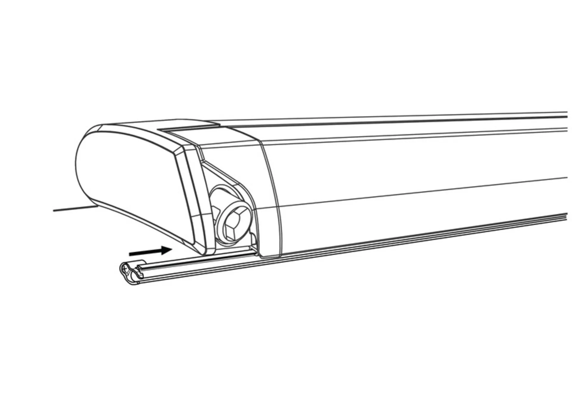 Kit de montage sur toit Thule QuickLift/Easy Link