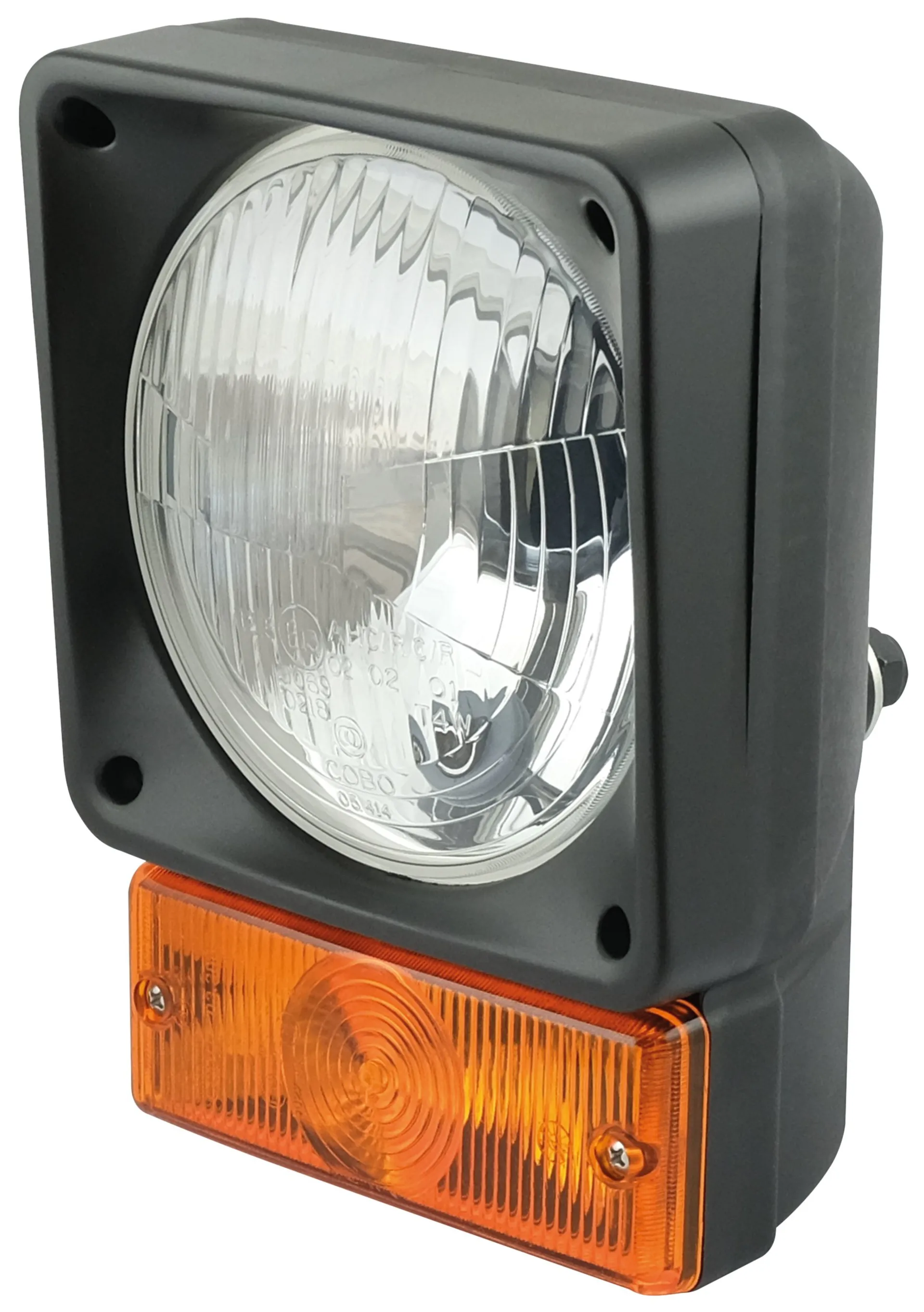 COBO - Aufbauscheinwerfer H4 L & R 157 x 214 x 120 mm, mit Blinker