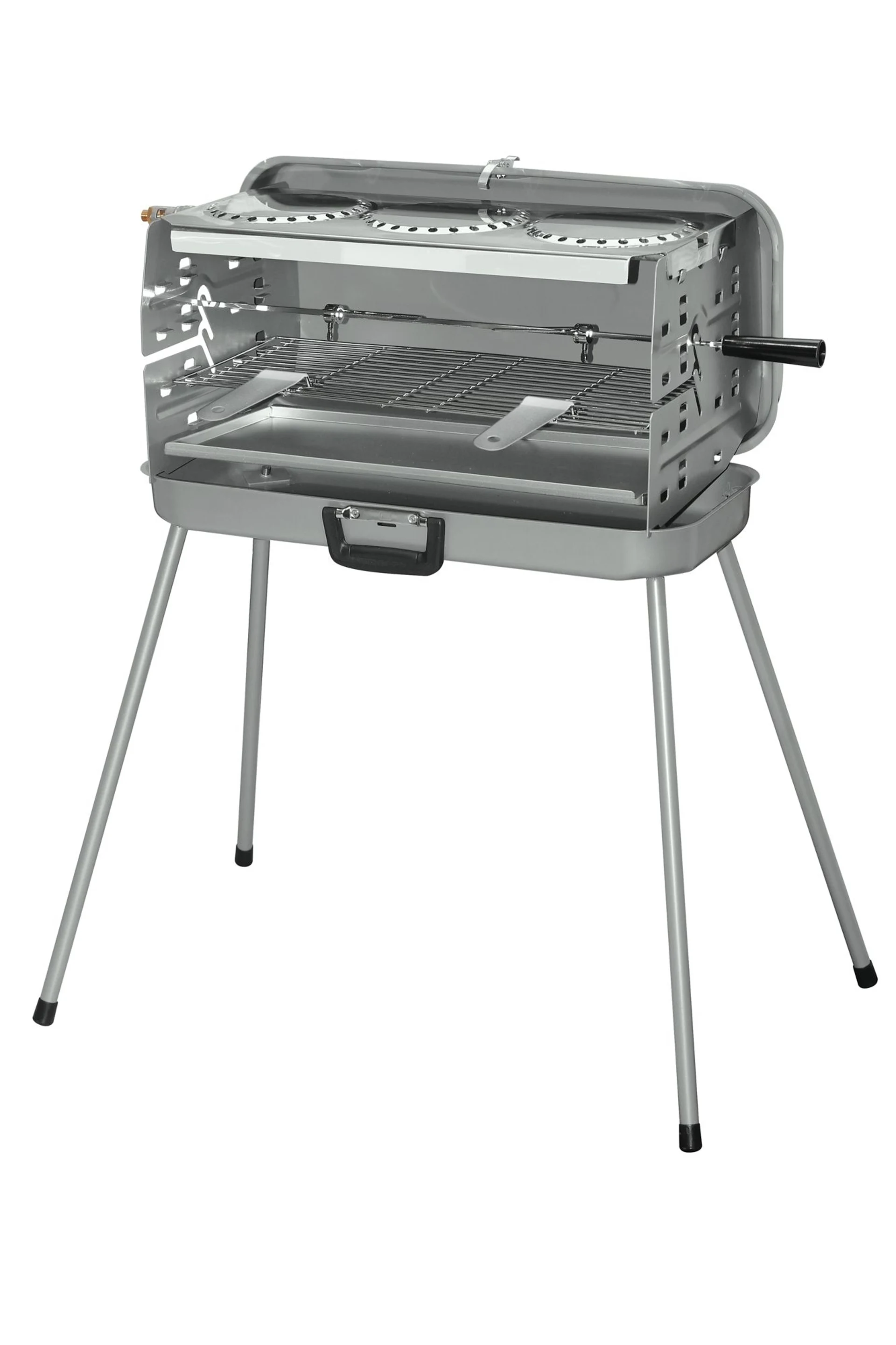 Berger Barbecue à gaz portable 3 feux 50 mbar Berger Barbecue à gaz portable 3 feux 50 mbar