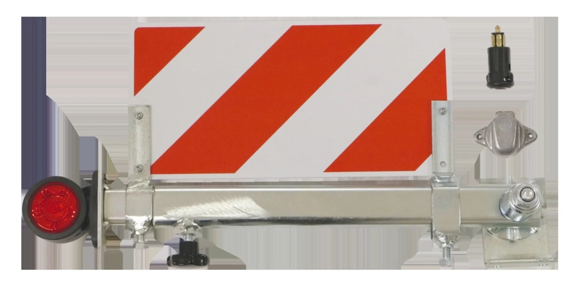 Doppelradmarkierungssatz LED, ausziehbar 350 - 650 mm vertikale Schwenkung 2 Halter mit Auszugsicherung, 12/24 V