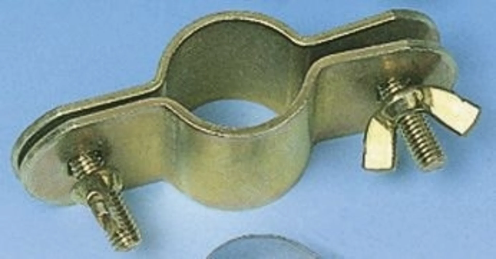 Collier de serrage double Berger or, pack de 2 22 - 25mm