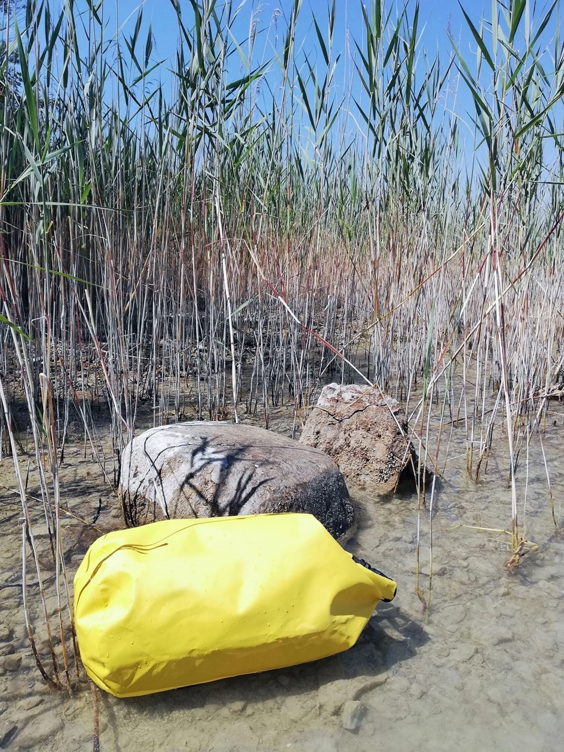 Sac de rangement Basic Nature 500D 10 litres, jaune
