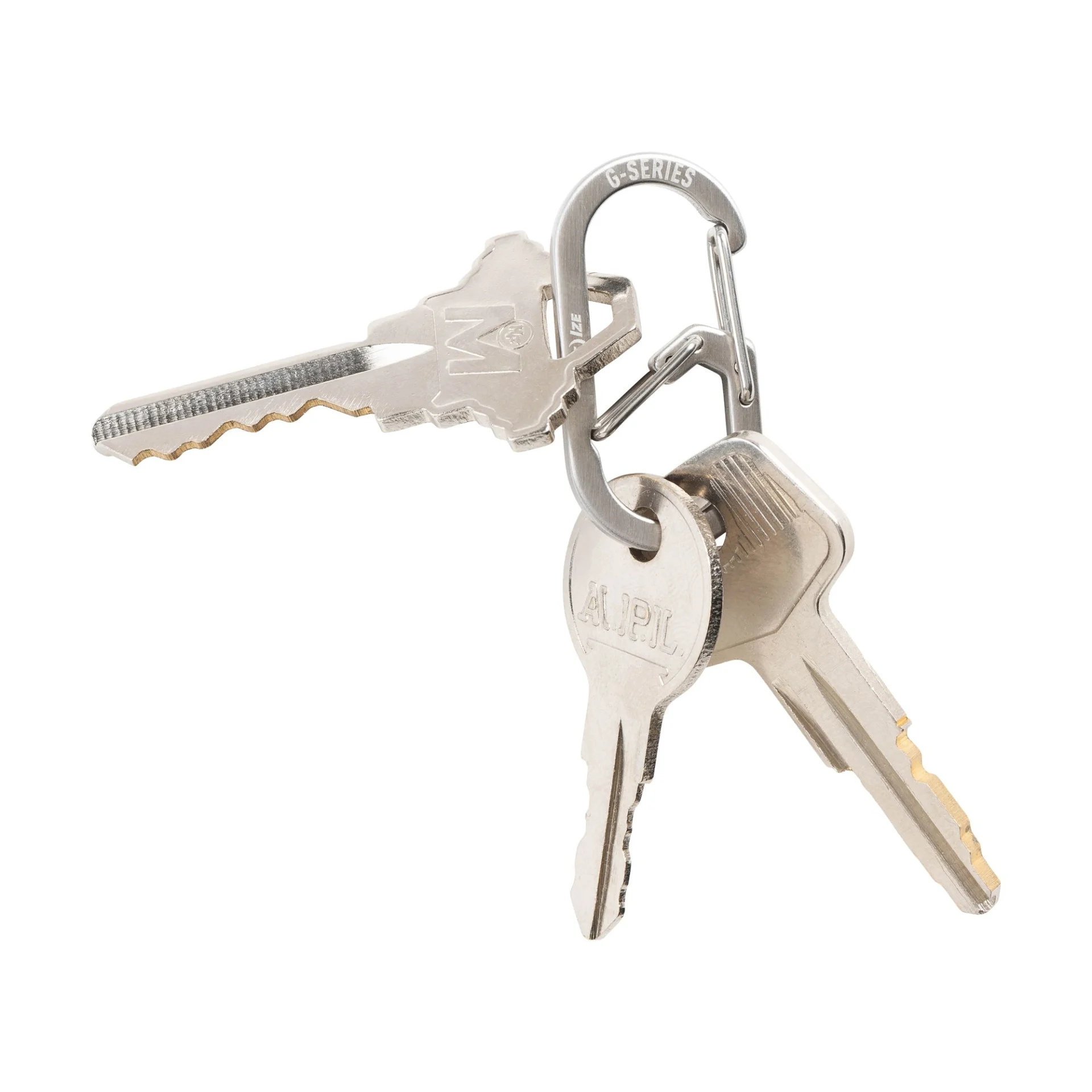 Nite Ize Mousqueton G-Series 1 2pack Stainless Steel Nite Ize Mousqueton G-Series 1 2pack Stainless Steel