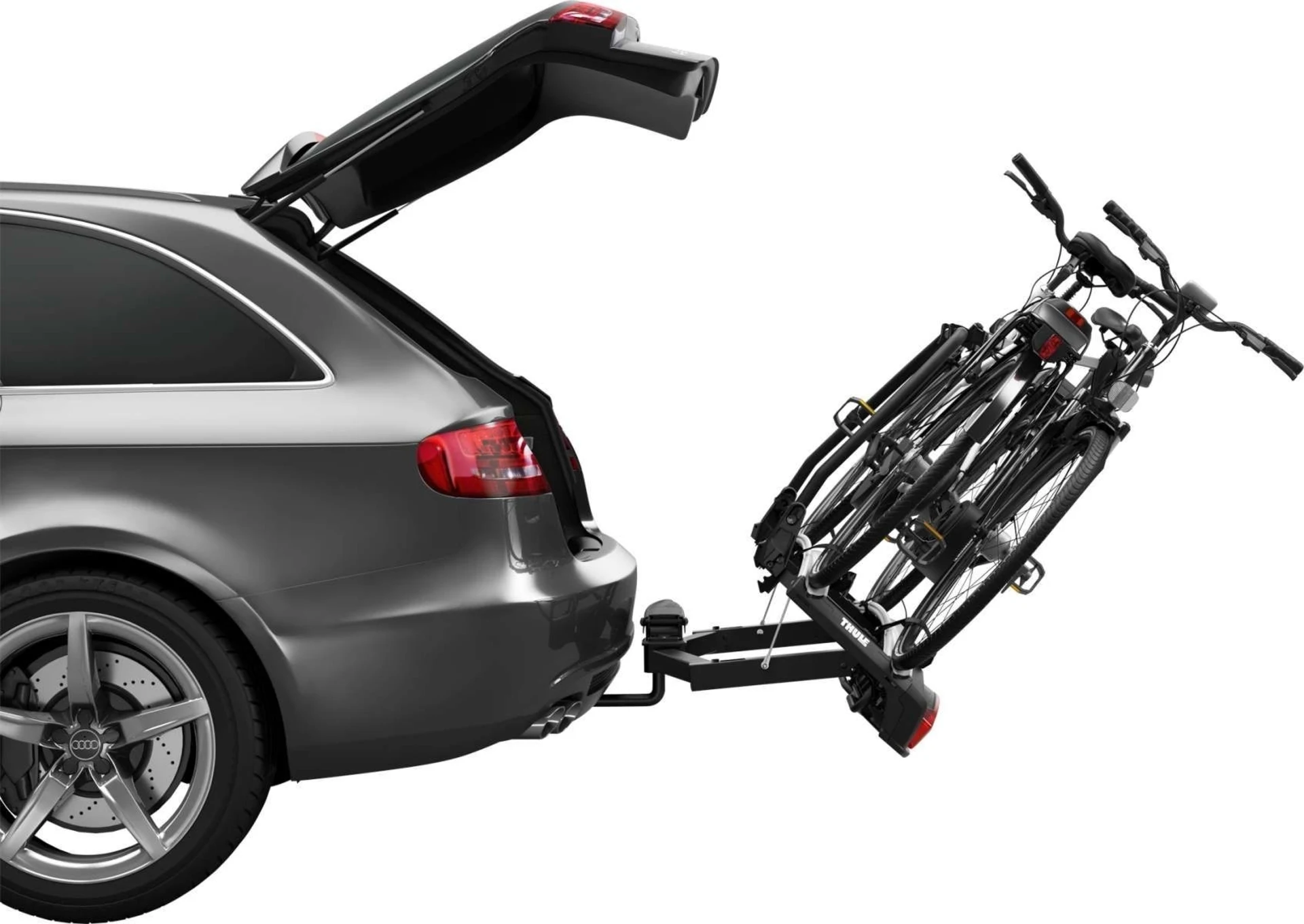 Thule VeloSpace XT2 Fahrradträger Anhängerkupplung 2 Räder Schwarz/Alu