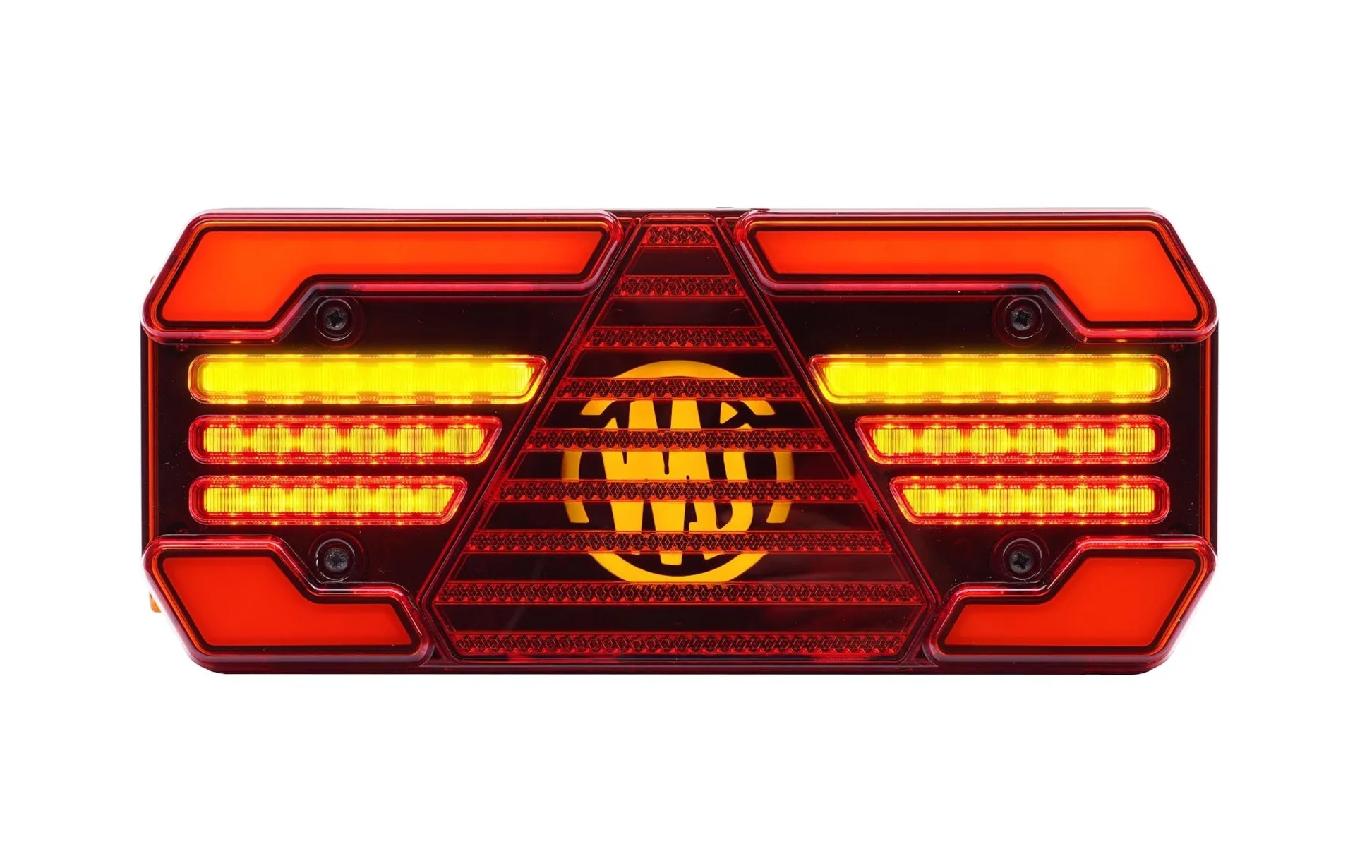 WAS - LED-Schlussleuchte 12 / 24V rechts 302 x 131 mm, **auf Anfrage mit eigenem Logo**, Frontglas tauschbar, IP69K WAS - LED-Schlussleuchte 12 / 24V rechts 302 x 131 mm, **auf Anfrage mit eigenem Logo**, Frontglas tauschbar, IP69K