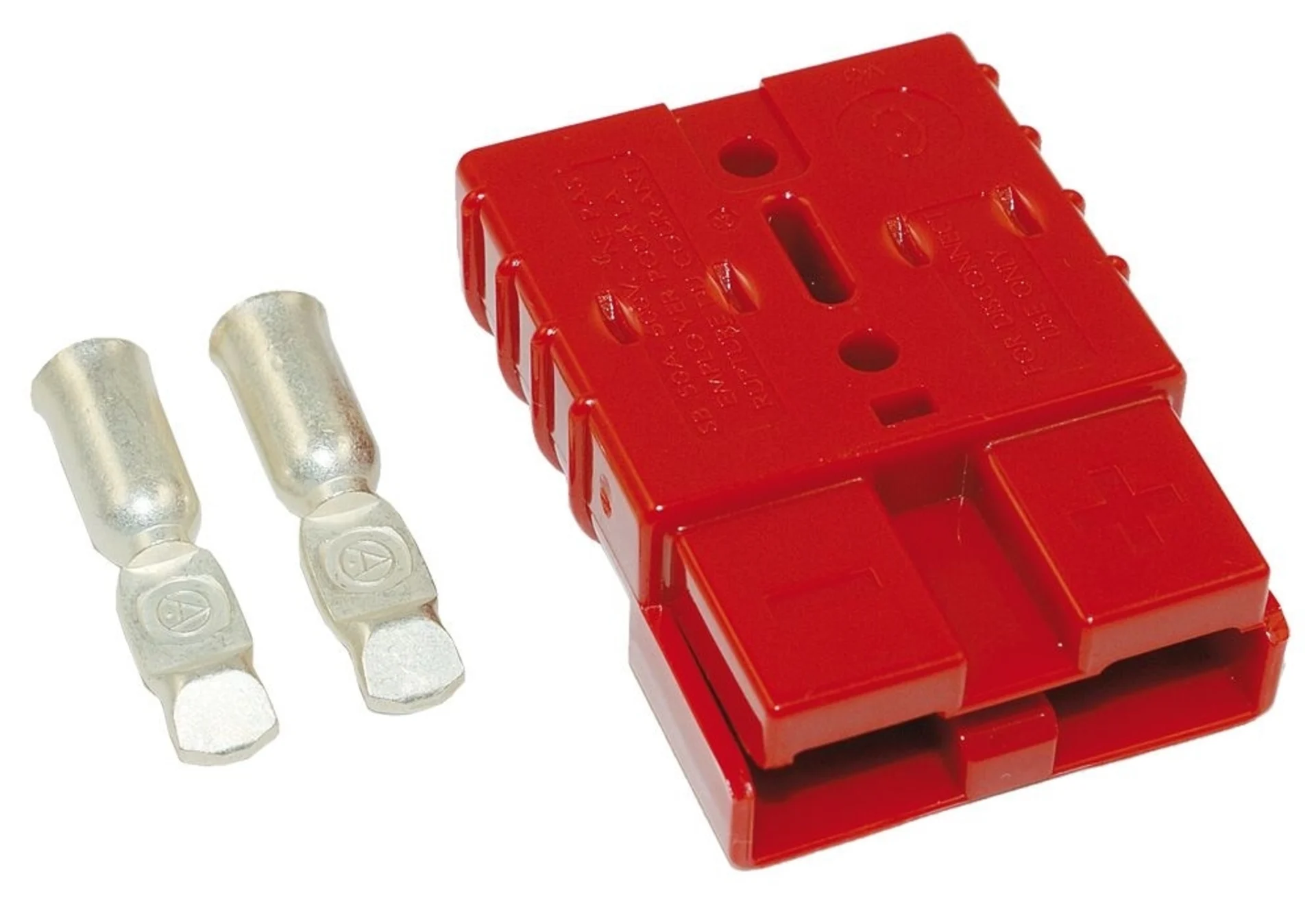 1 Stk. Stecker REMA 2-pol -16 mm2 rot 2-pol / 16 mm2 / 50 A / 5 x 3.5 cm 1 Stk. Stecker REMA 2-pol -16 mm2 rot 2-pol / 16 mm2 / 50 A / 5 x 3.5 cm