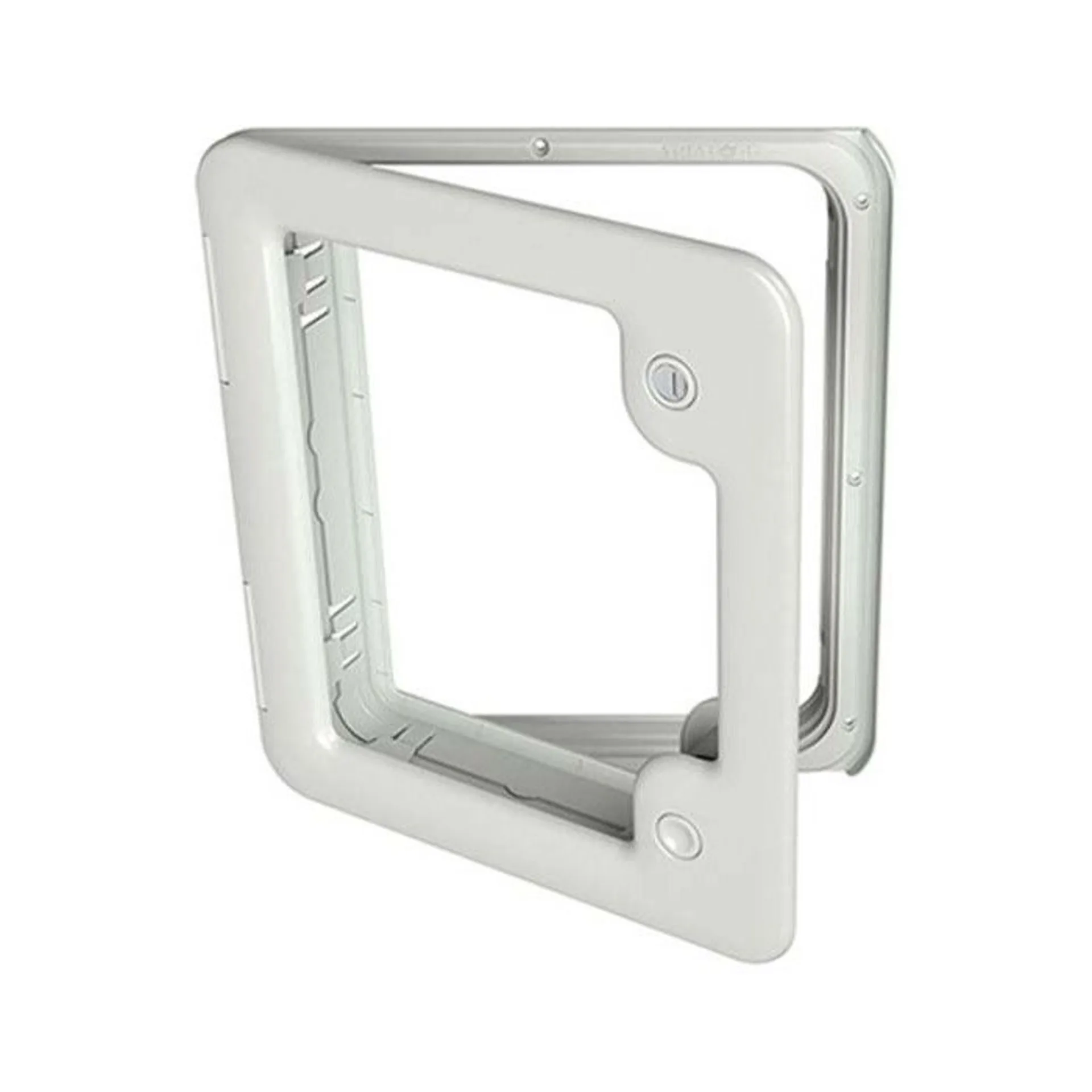 Thetford modèle 3 Trappe de service toilettes à cassette 349 x 296 mm Gris clair