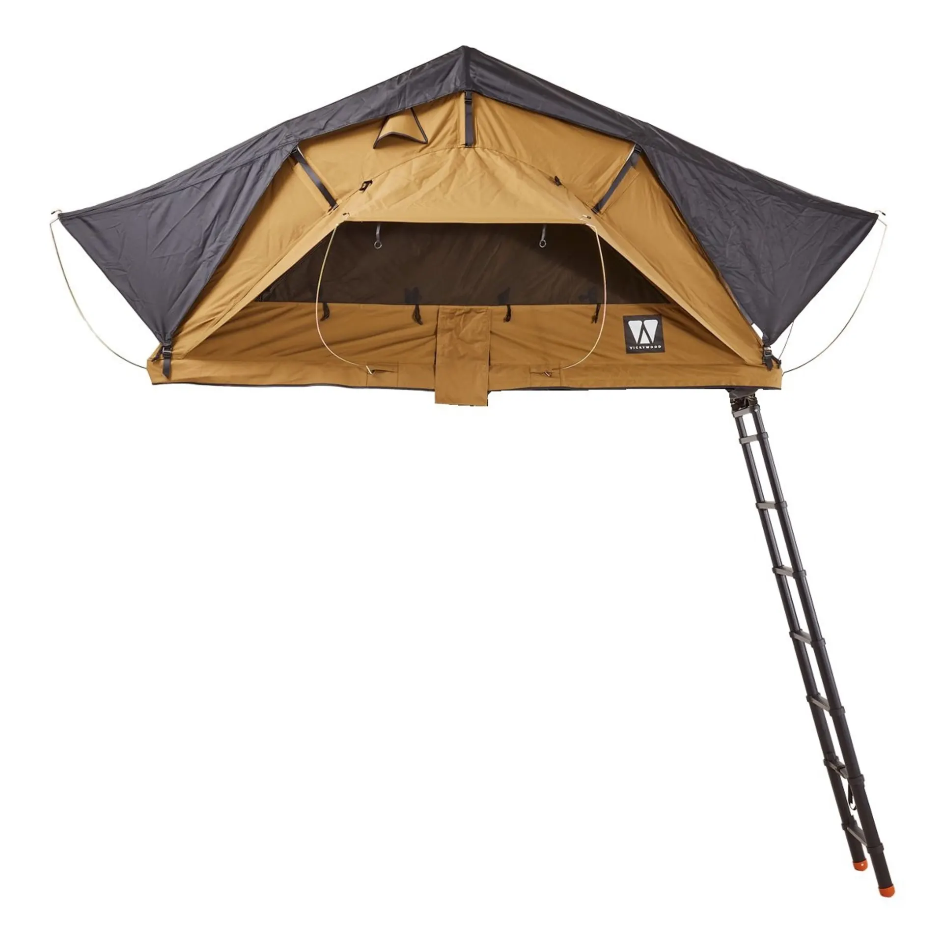 Vickywood Small Willow 140 Tente de toit brun doré 145