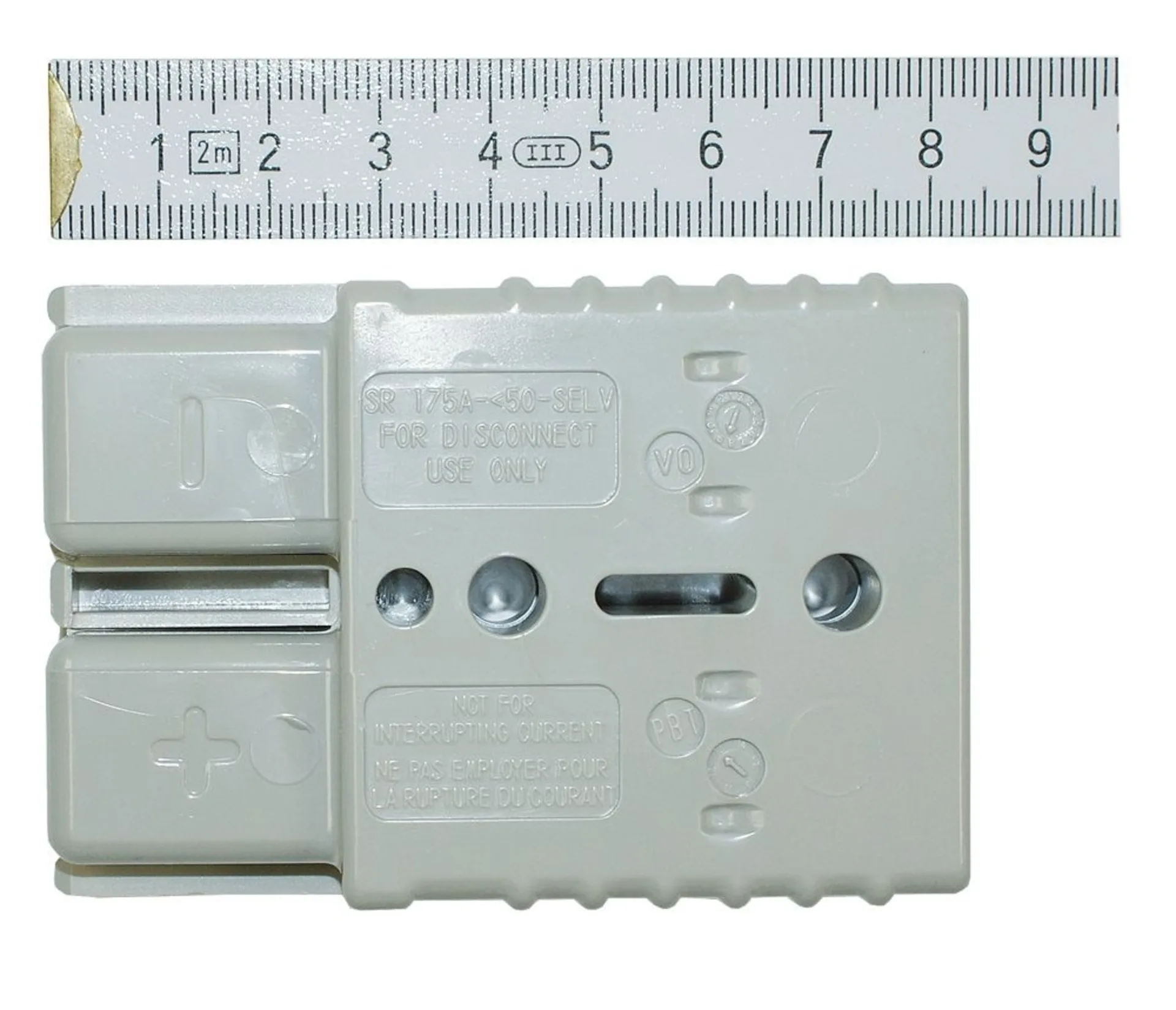 1 pc connecteur REMA 2 pôles 35 - 50 mm2 gris