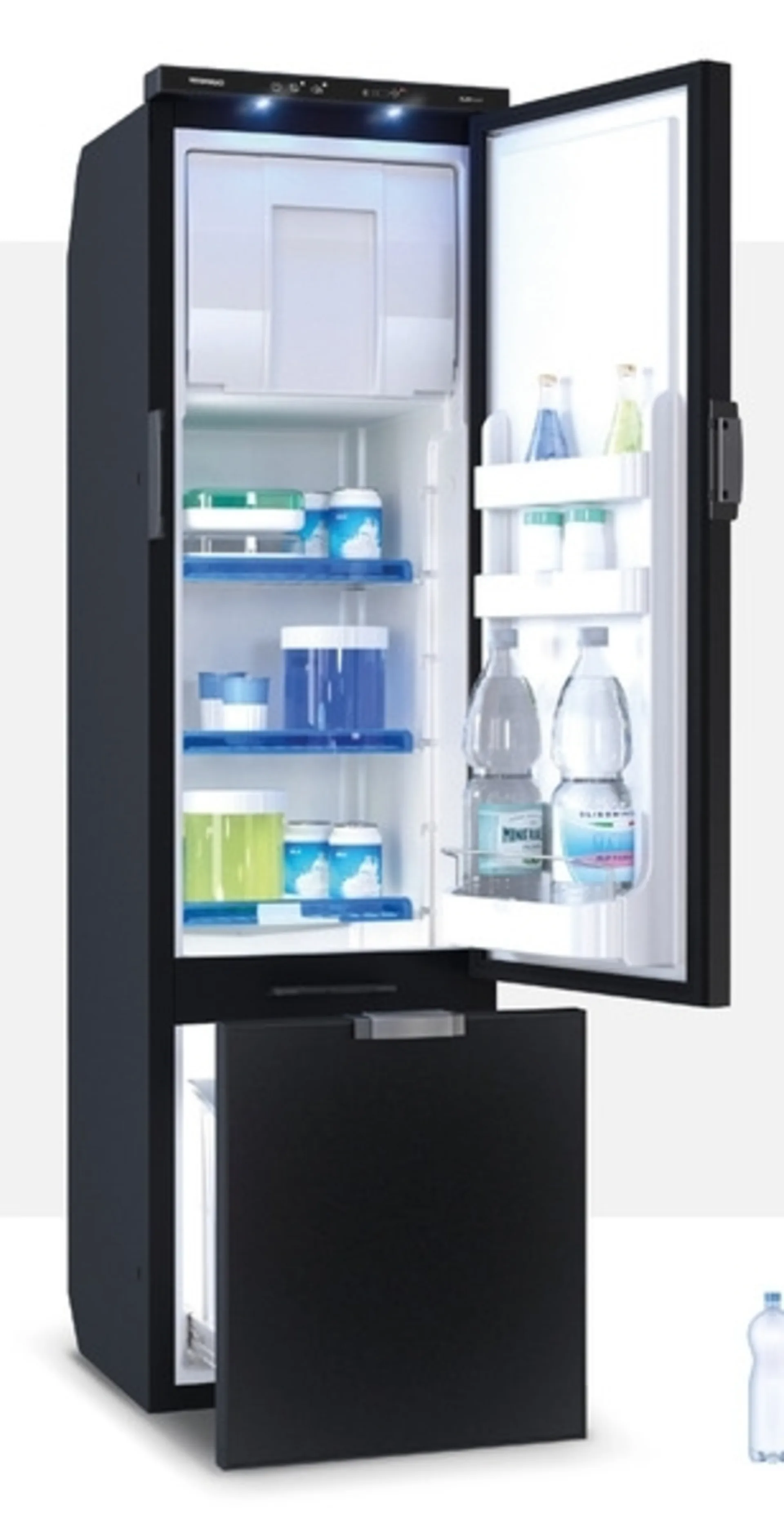 Kühlschrank SLIM 150 CHR - 150 l - Schwarz Kühlschrank SLIM 150 CHR - 150 l - Schwarz