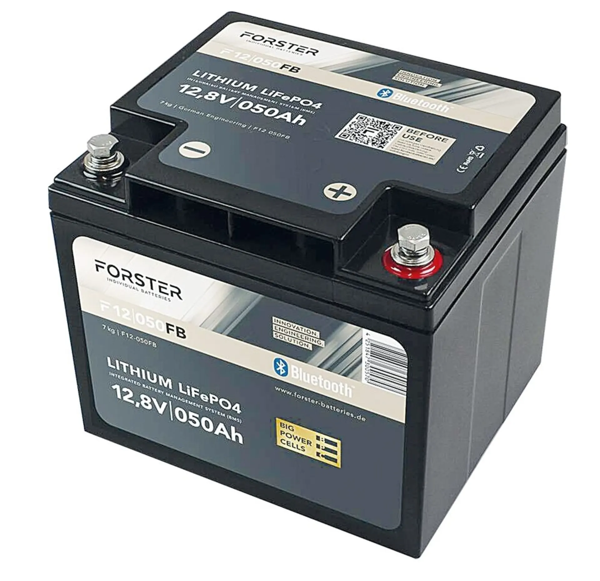 Pile au lithium Forster LiFePO4 12 V 50 Ah