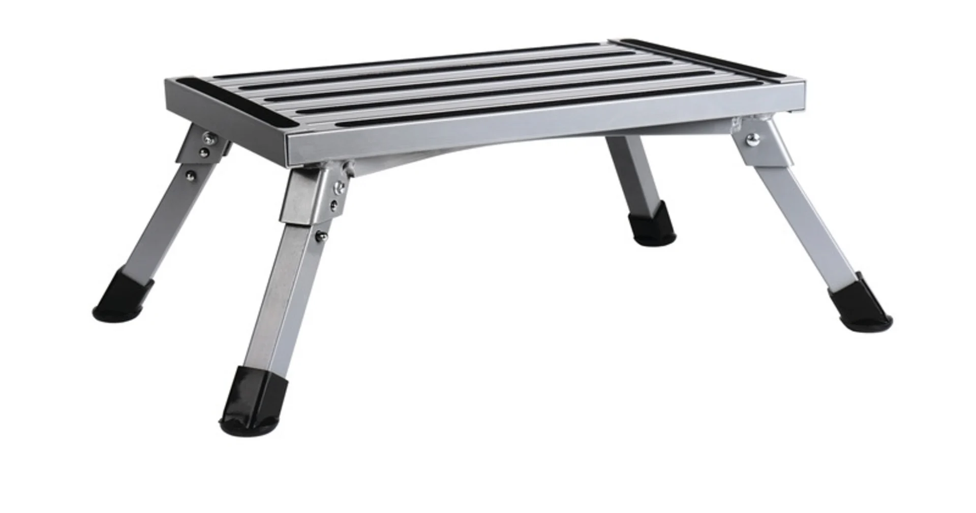 Marchepied pliable en acier pour caravanes et camping-cars de Carbest