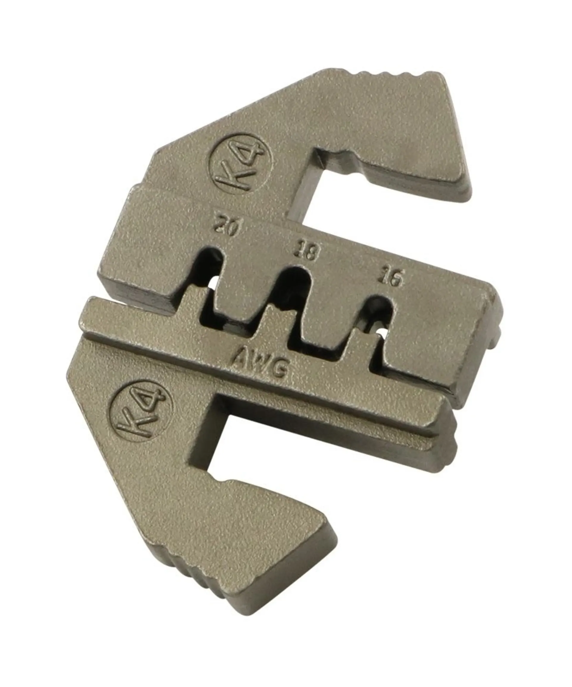 Pressformen K1 für DEUTSCH DT-Serie AWG 20/18/16 (0.5/1.0/1.5mm2)