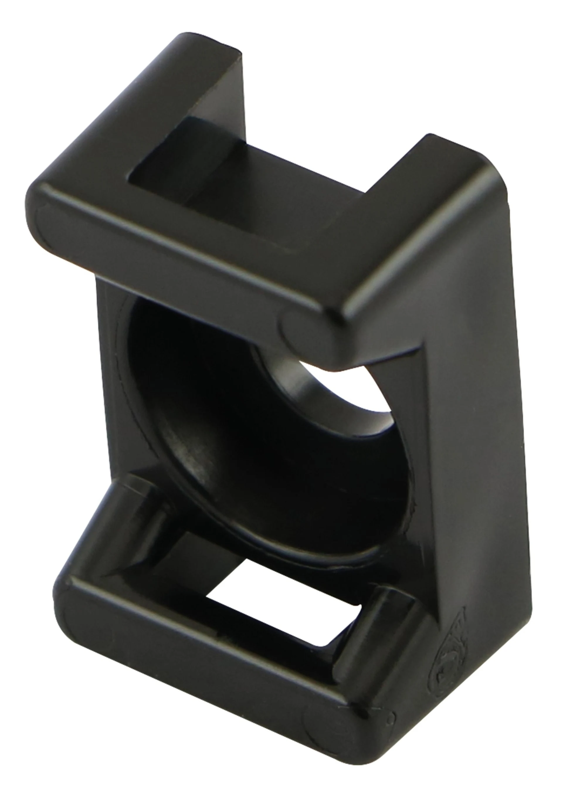 Kabelbindersockel für Kabelbinder schwarz