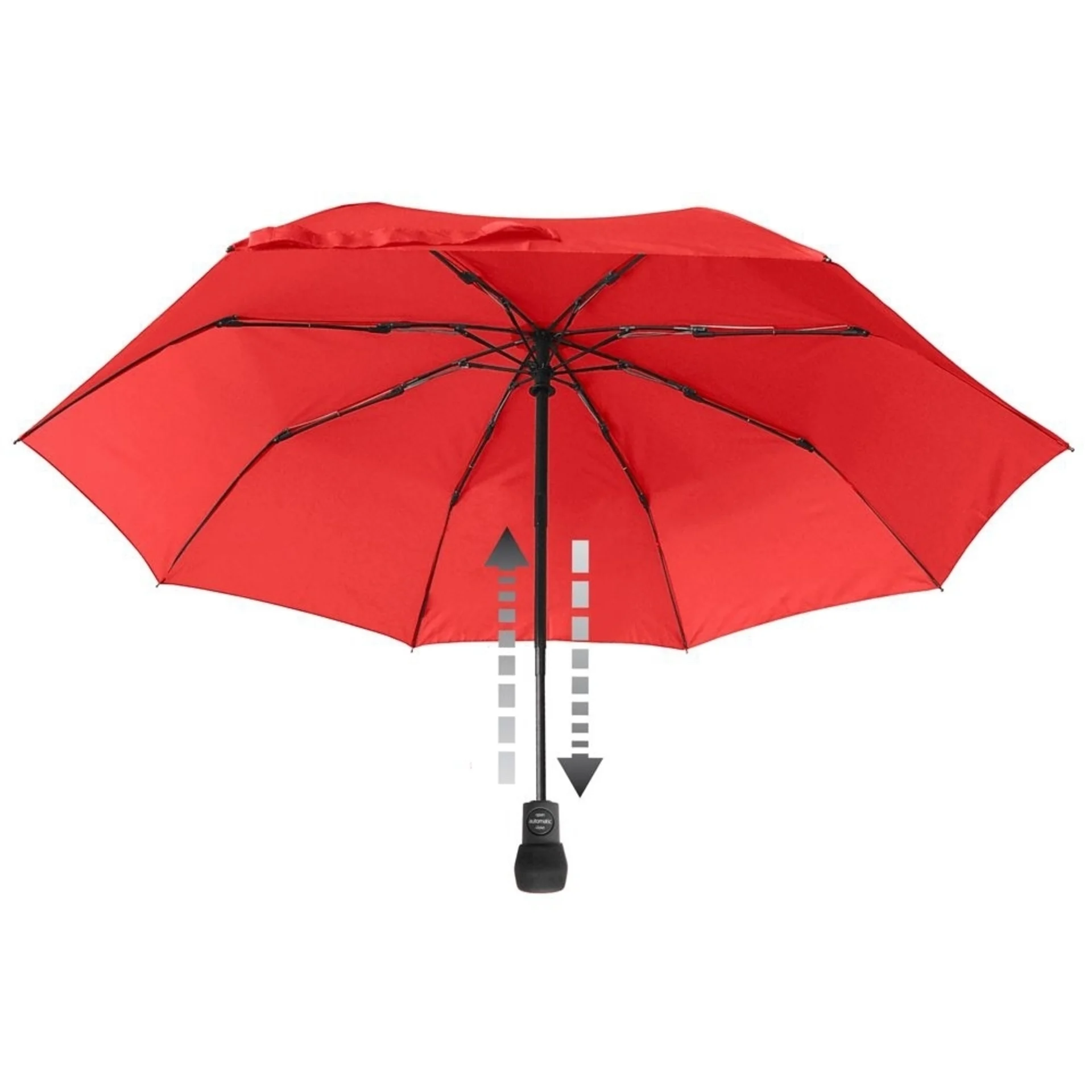 Light Trek Automatic rouge Parapluie de trekking Euro