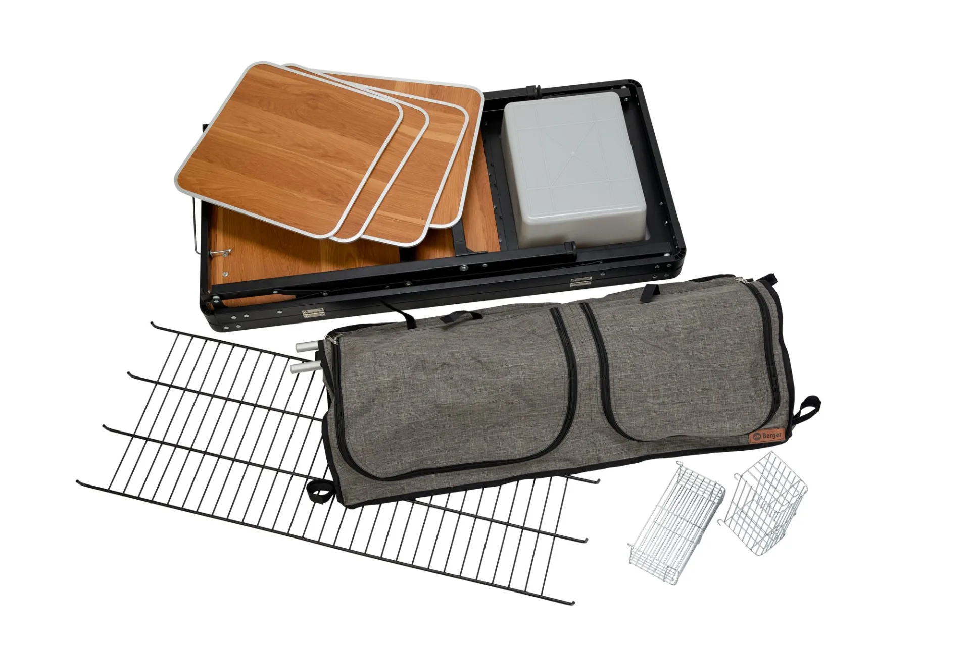 Camplife Capri Deluxe Küchenbox mit Deckel