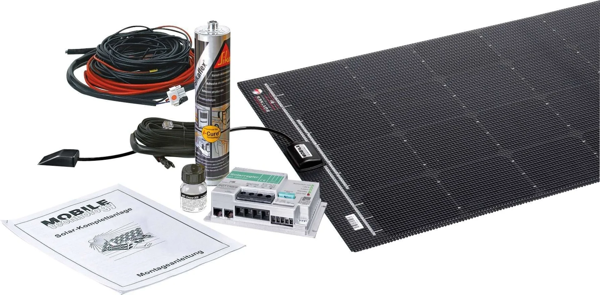 Büttner MT220-Solar Komplettanlage Flat-Light