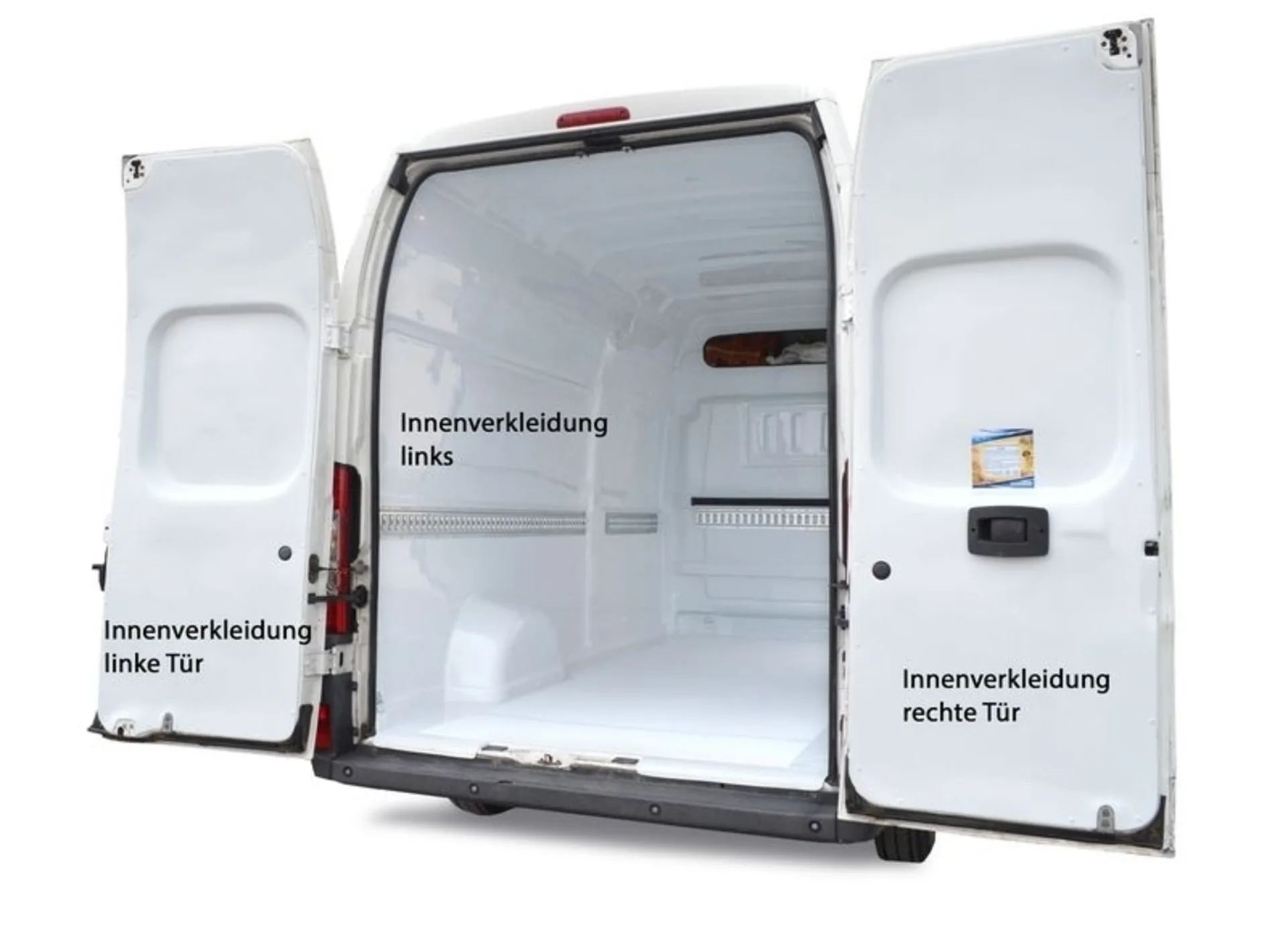 Fiat Ducato Seitenverkleidung in Weiss