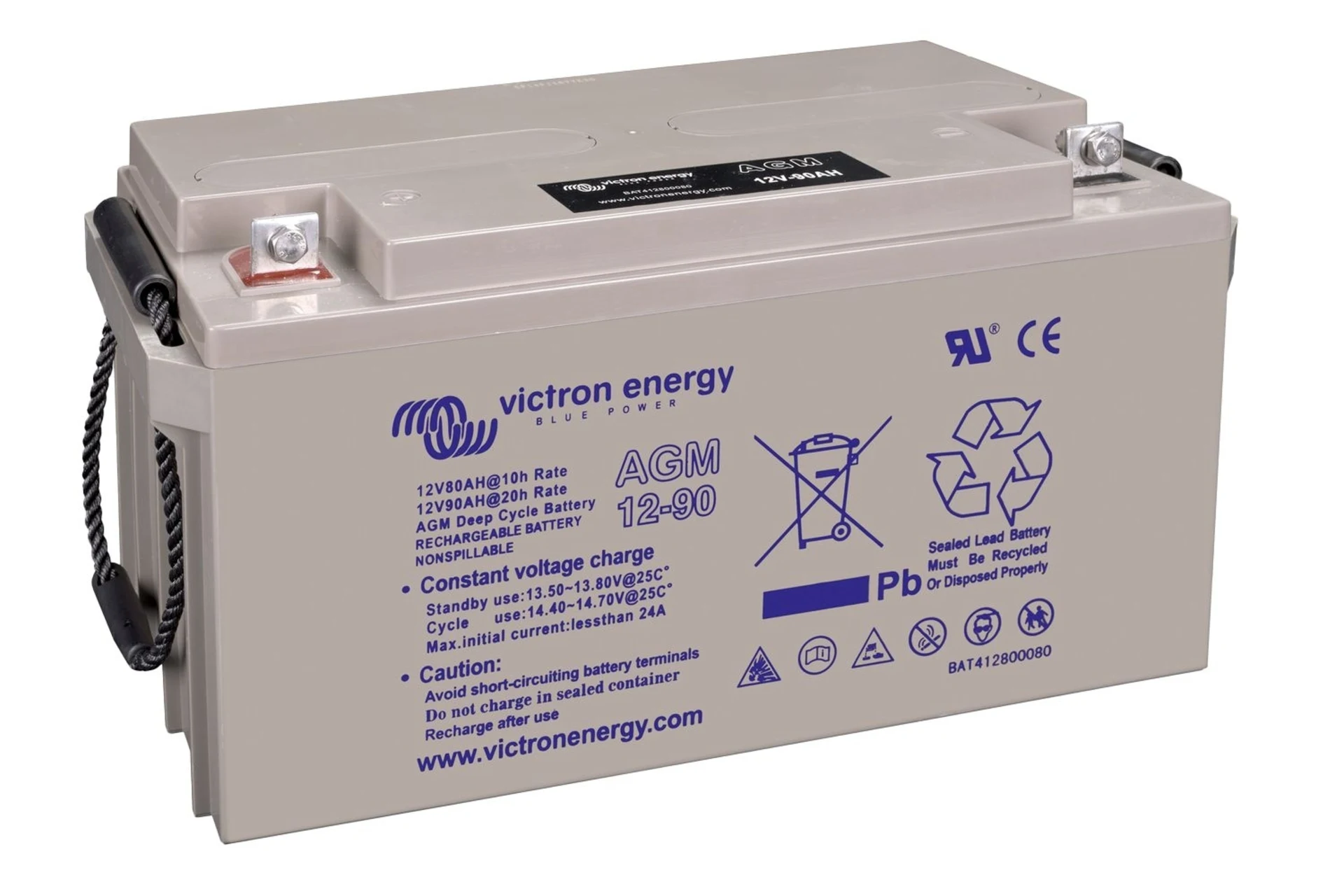 Victron - Gel-Deep-Cycle Batterie 12 V 60 Ah 229 x 138 x 227 mm, 250 CCA, 20 kg