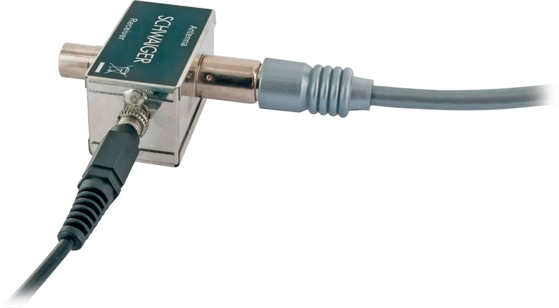 Schwaiger DVB-T2 HD Allround Antenne für innen und außen (aktiv)