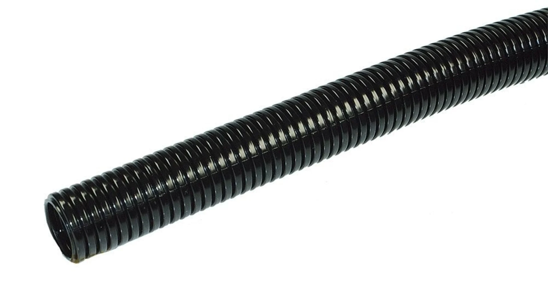 Polyflex-Wellschlauch schwarz NW 4.5 I ø 4.5 mm - A ø 7.0 mm / 50 m-Ring / PA6