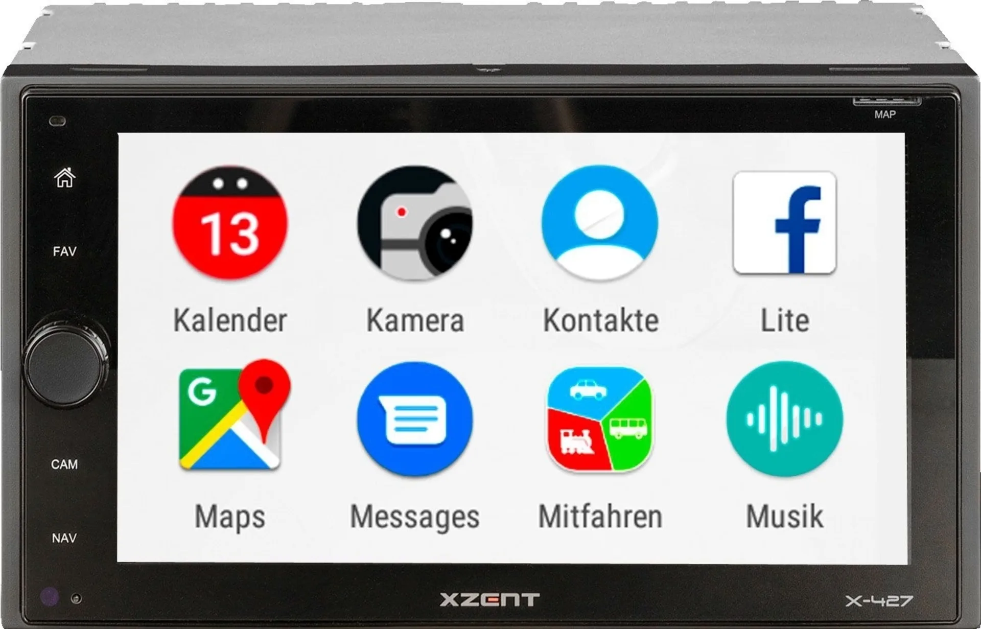 Xzent X-427 2-DIN Naviceiver Infotainmentsystem