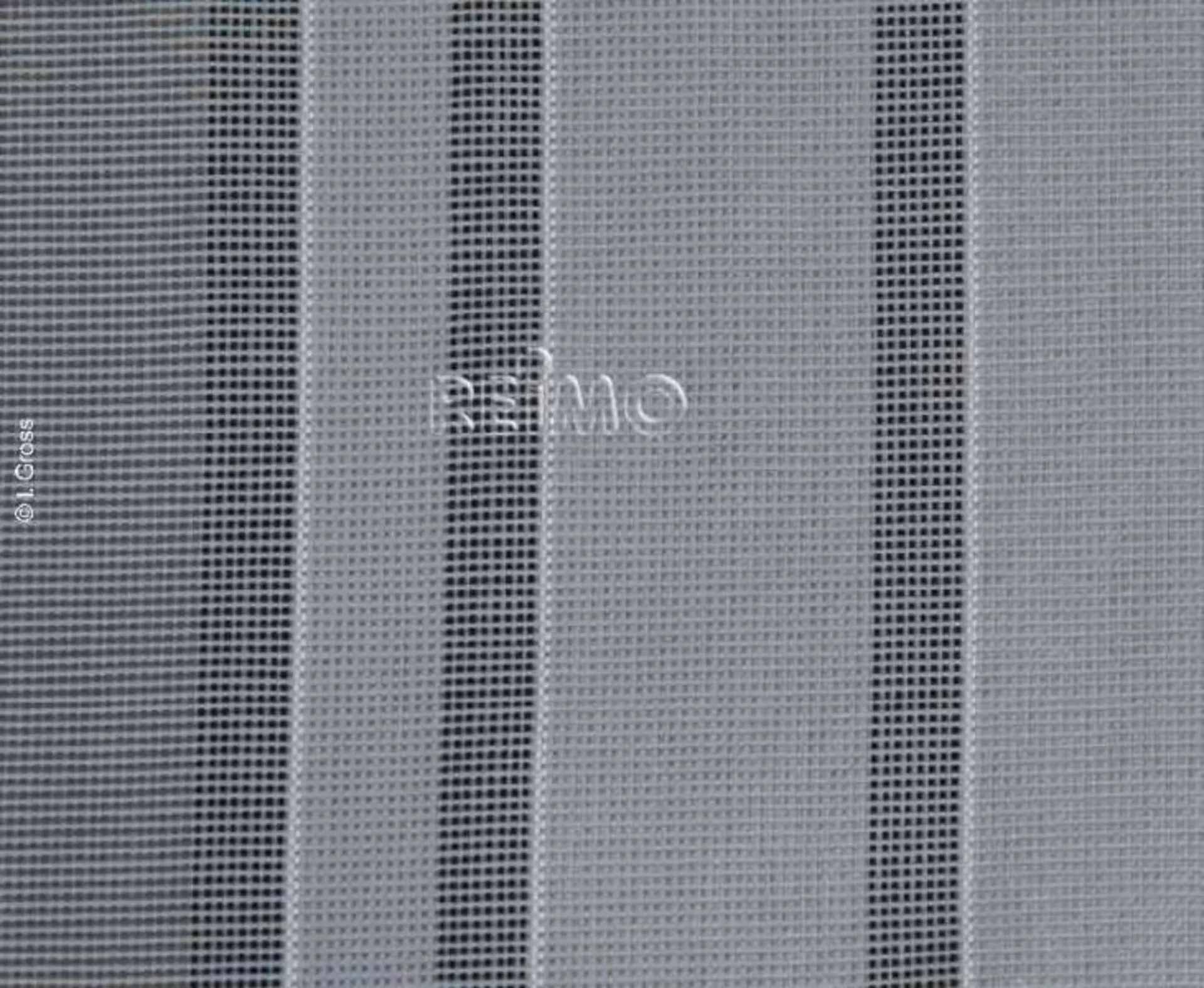 Tapis d'auvent Safari 2.5x4m gris/blanc