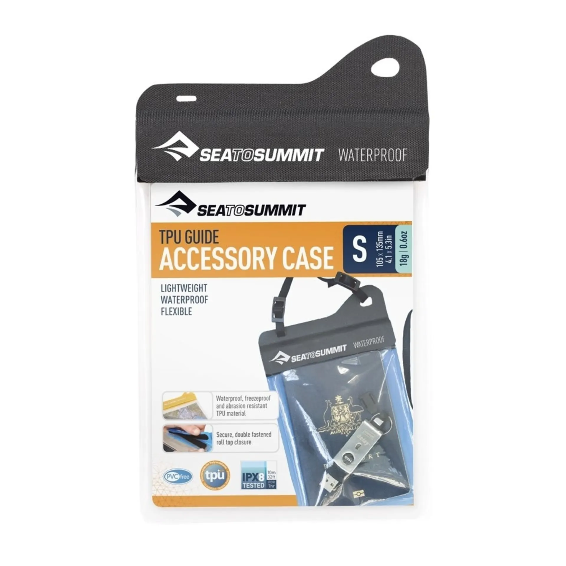TPU Accessory Case Small Black STS Sac étanche à l'eau