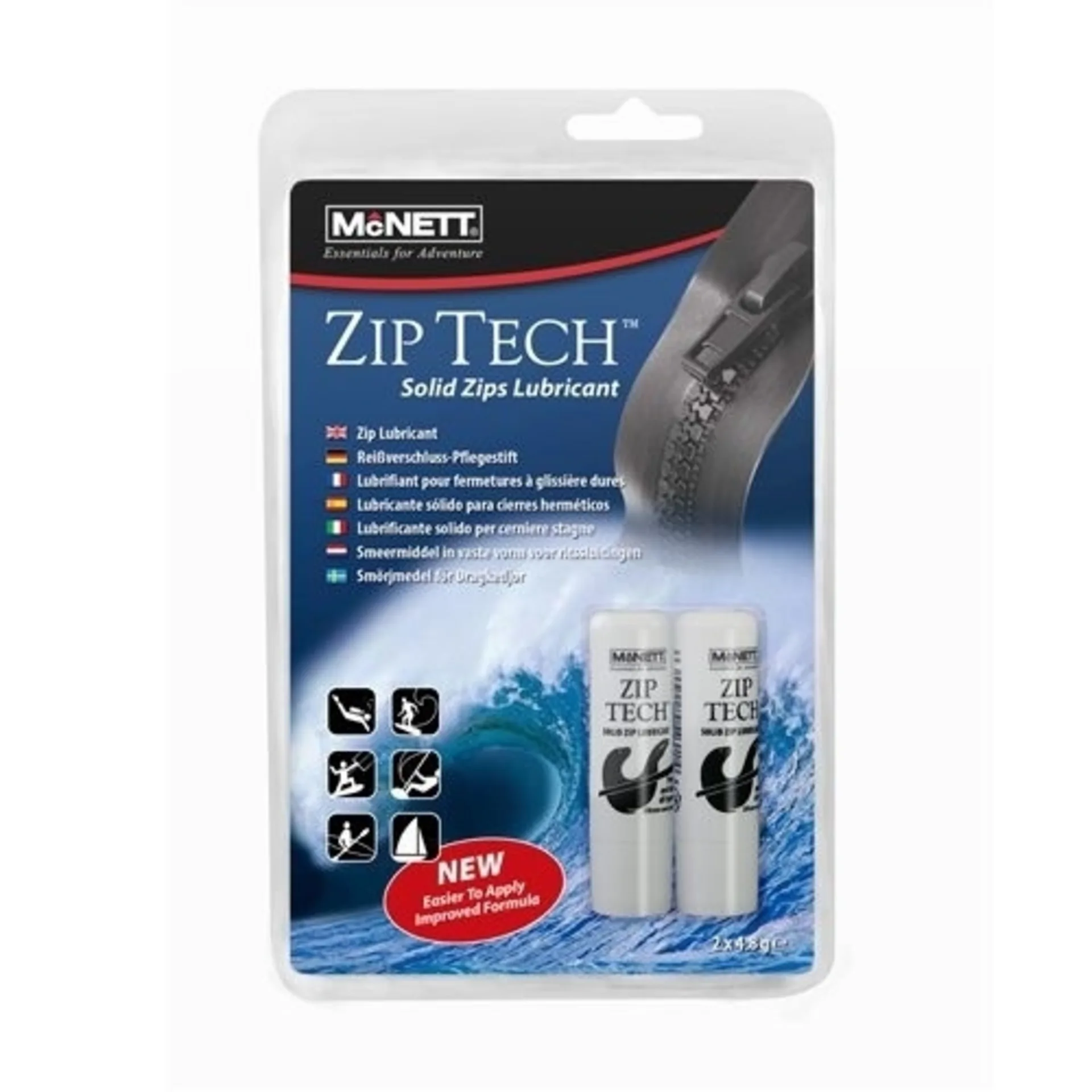 Zip Tech 2 x 4.8 g twin pack McNett