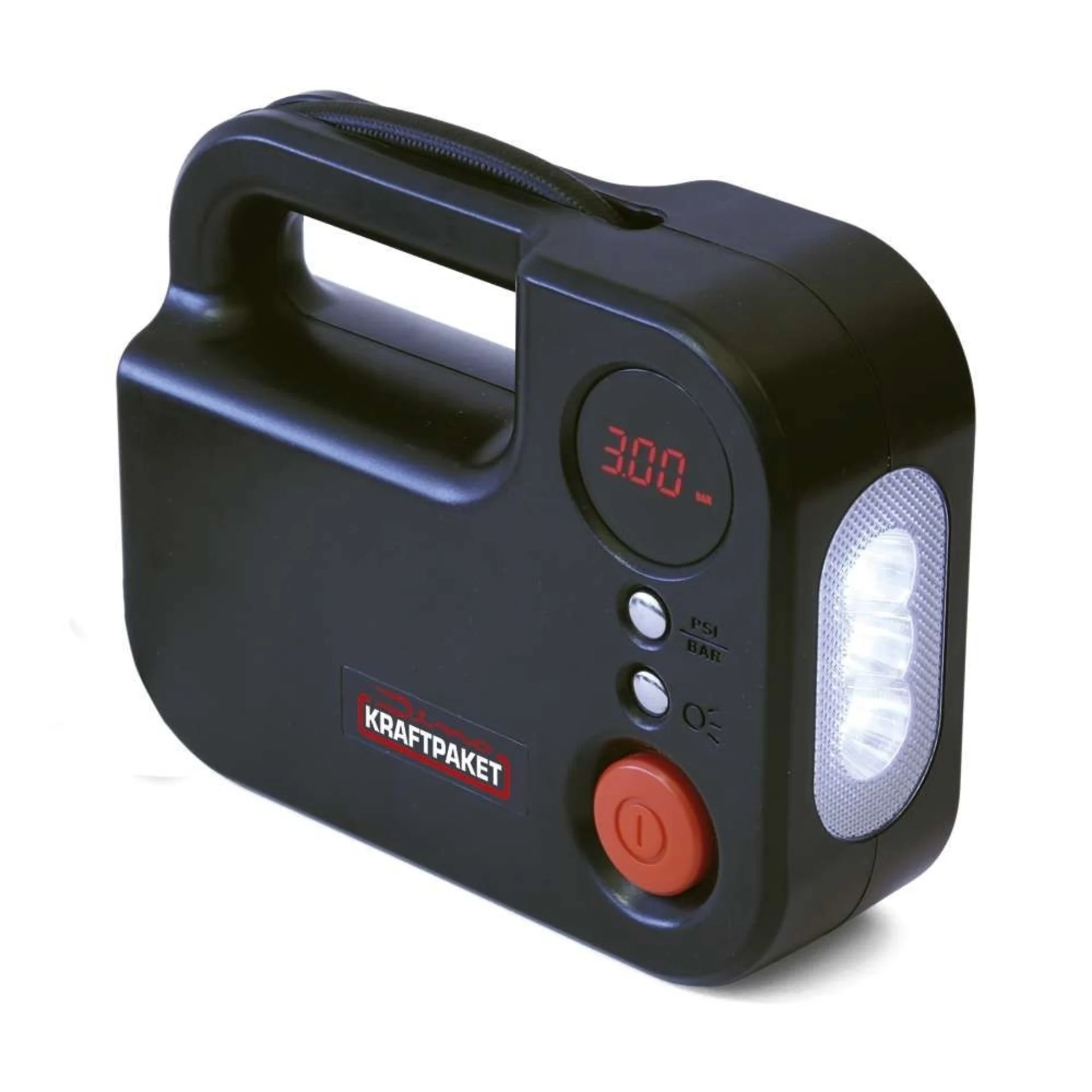 Dino Kraftpaket 2in1 Compresseur avec lampe de poche 12 V / 120 W