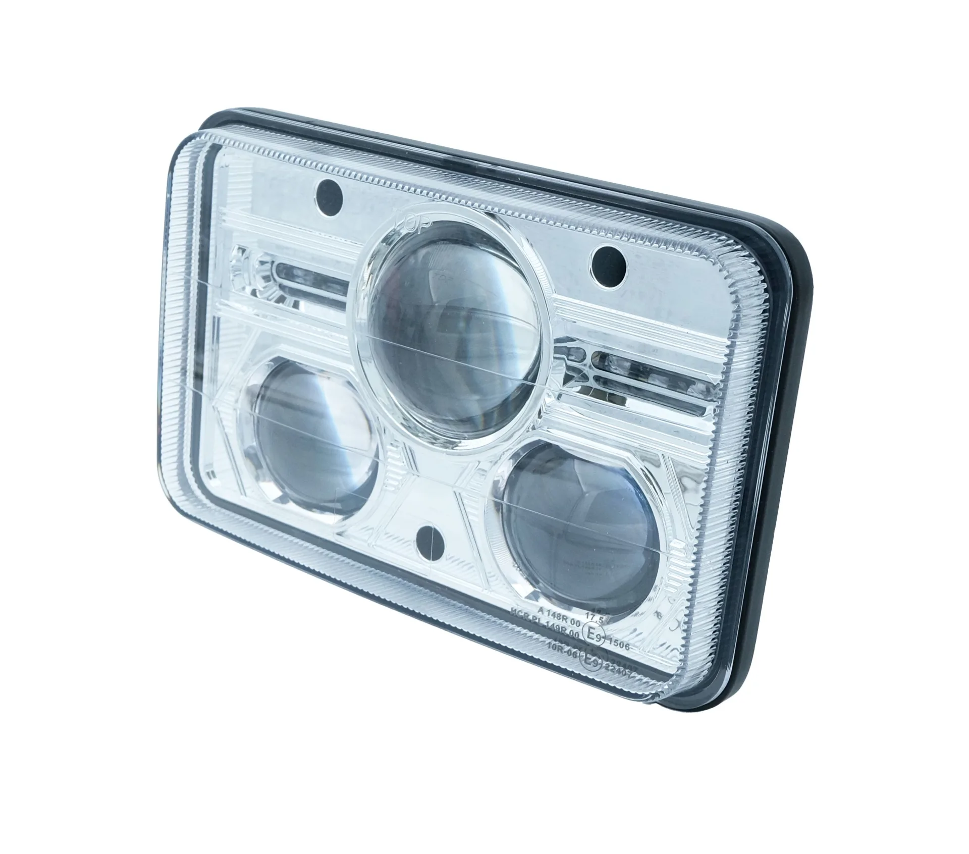 Bi-LED - Hauptscheinwerfer Einbau 12 / 24 V 165 x 105 mm x 80 mm / 4x6“ 12/24 V