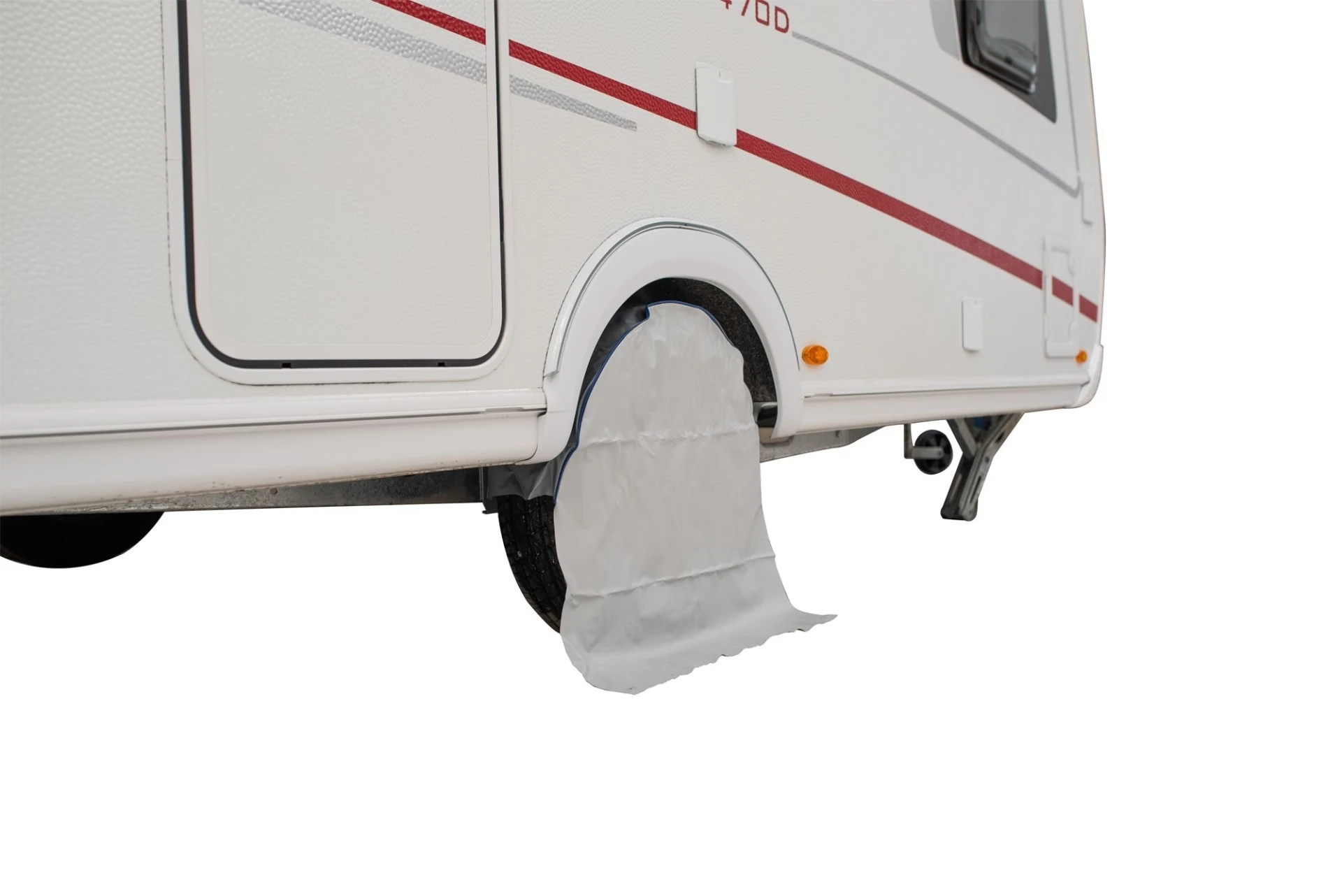 Hindermann Housse de protection de roue standard pour essieu tandem WW 145 cm