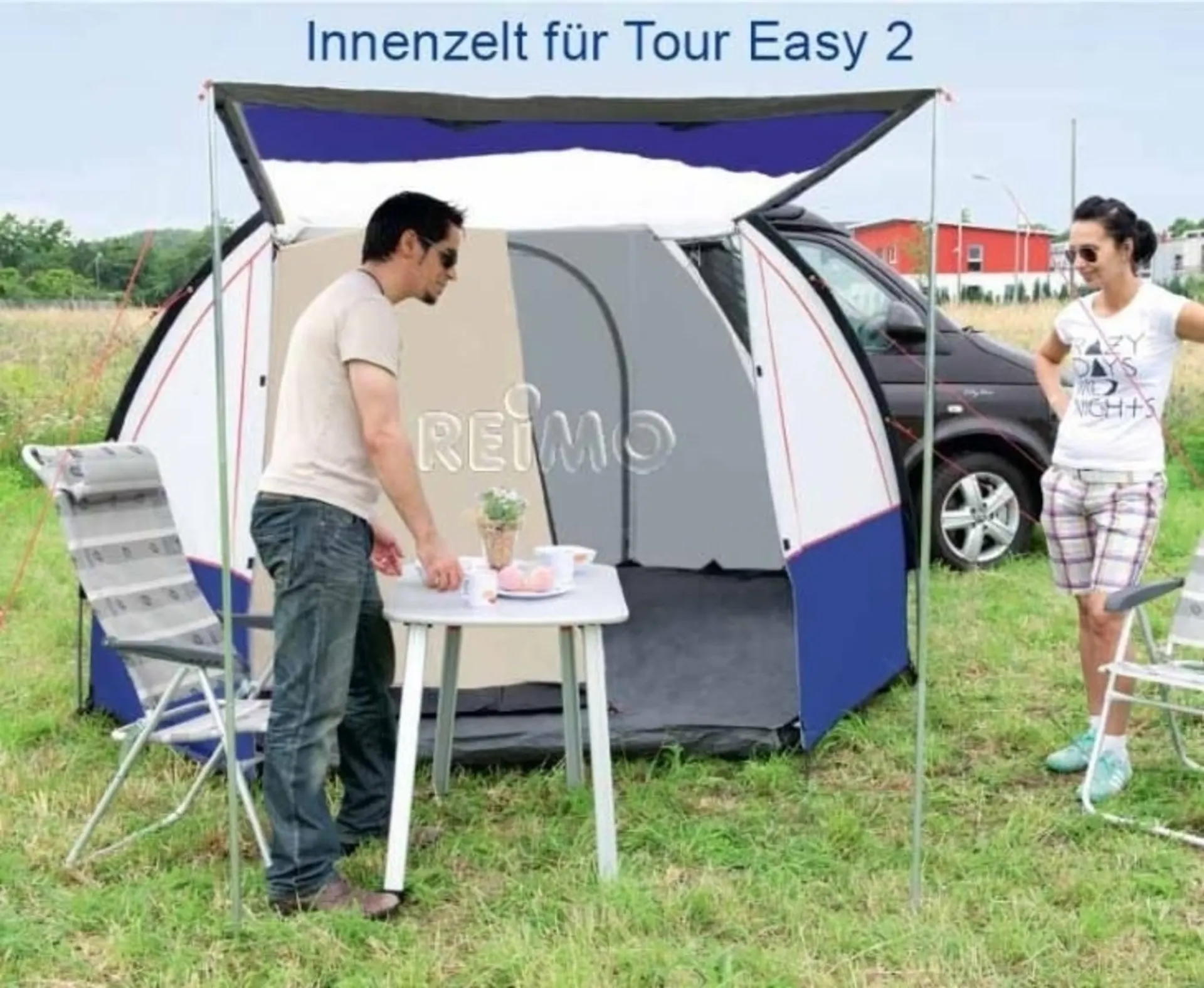 Tente intérieure Tour Easy 2+3 140x200x200cm