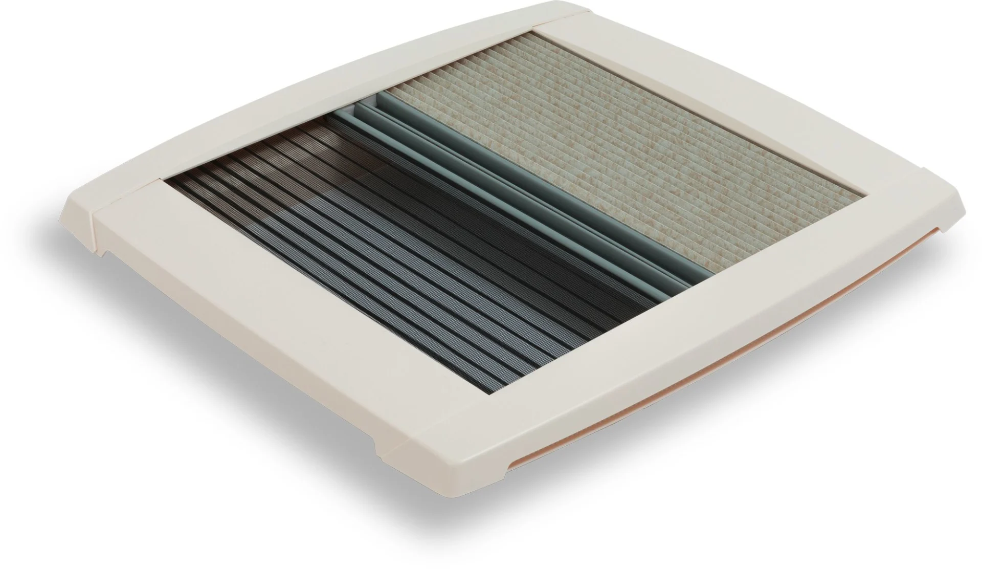 MPK VisionStar cadre intérieur double plissé pour lanterneaux 40 x 40 cm