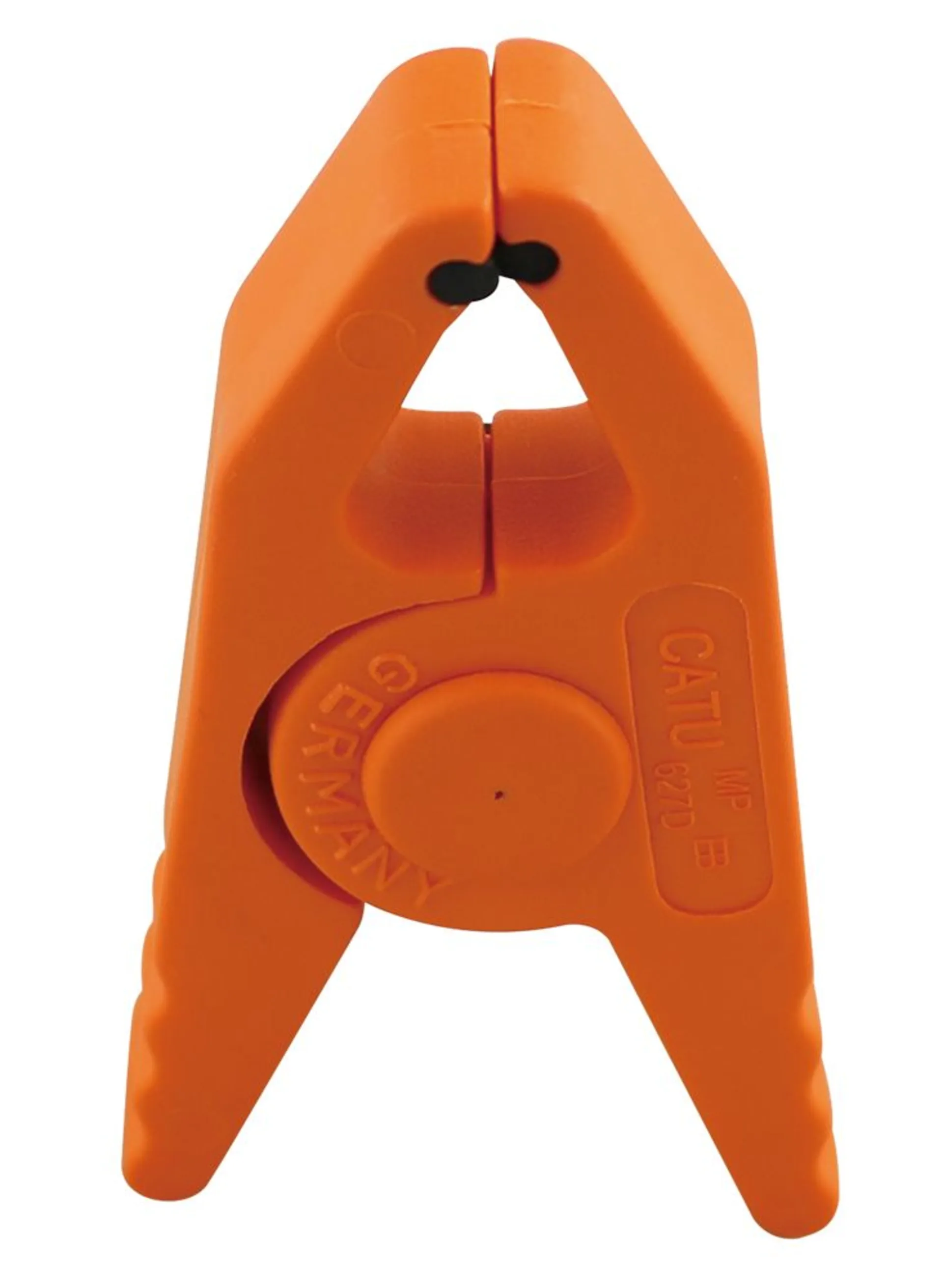 Isolierklammer rot klein, Set à 3 Stück Länge 80 mm, zur Fixierung von Isoliertüchern