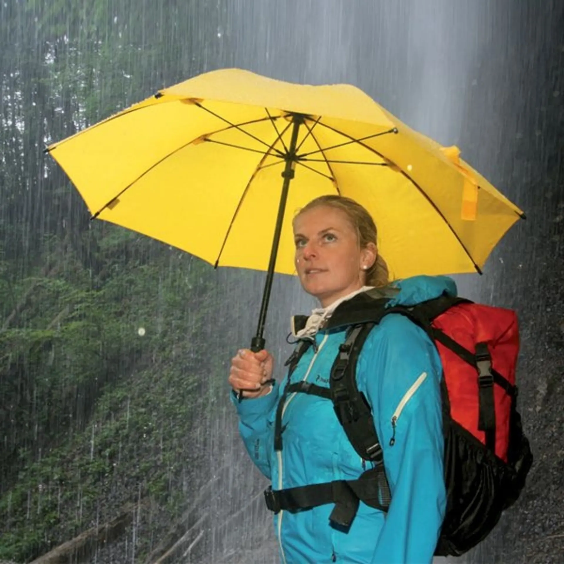 Swing jaune Europarapluie Parapluie de trekking