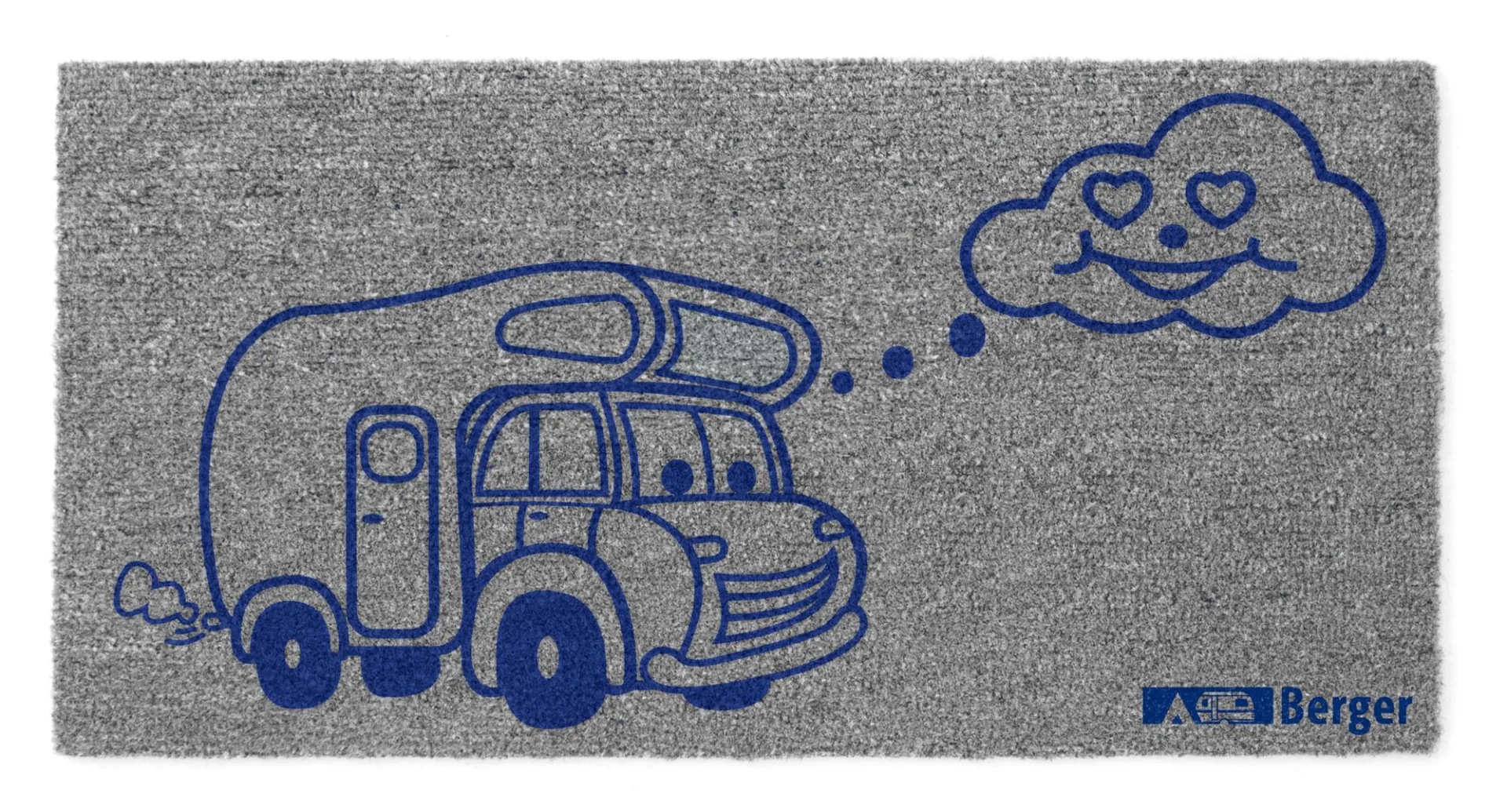 Berger Teppich Derby Flock Camper 60 x 40 cm