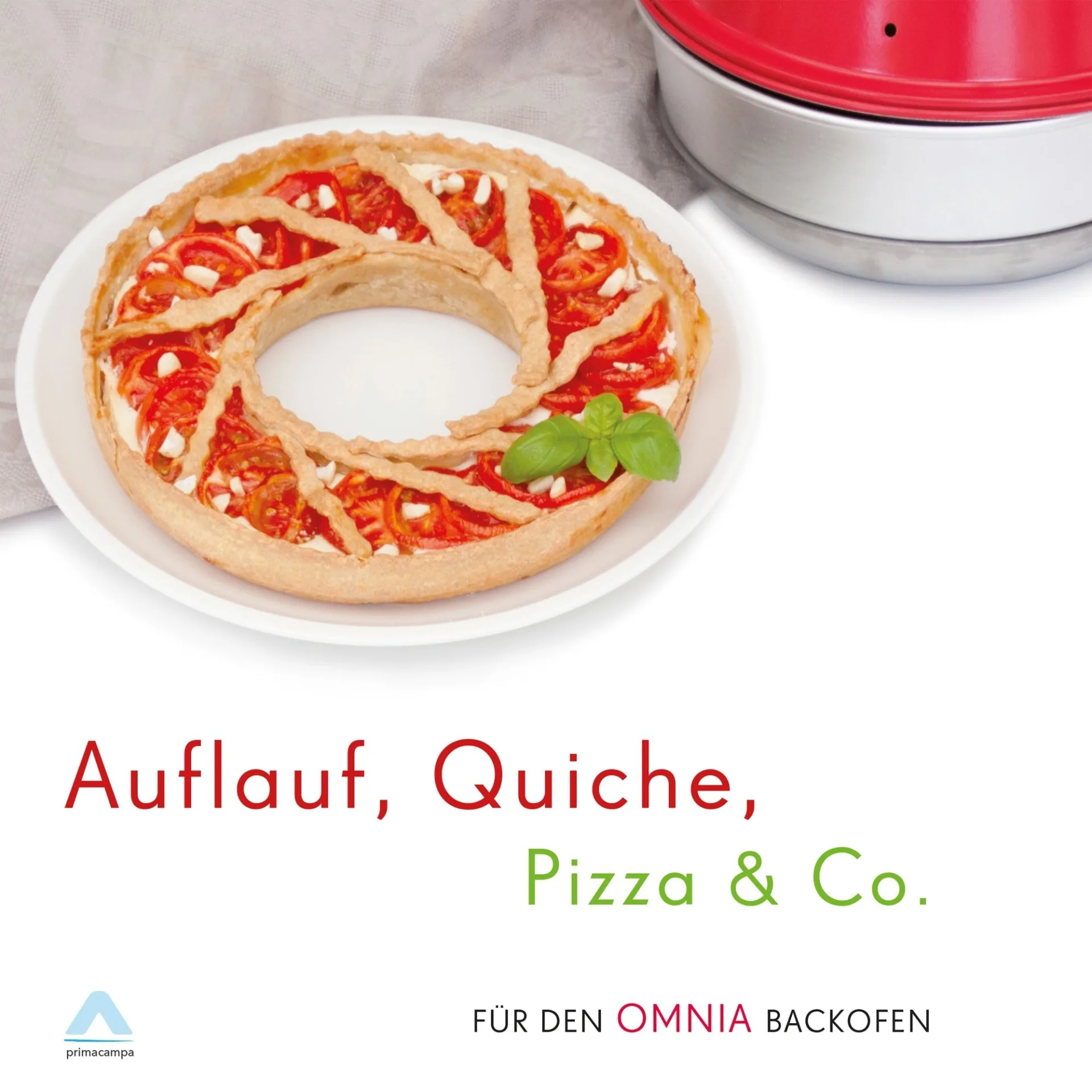 Livre de cuisine Omnia - Soufflé, quiche, pizza & Co.