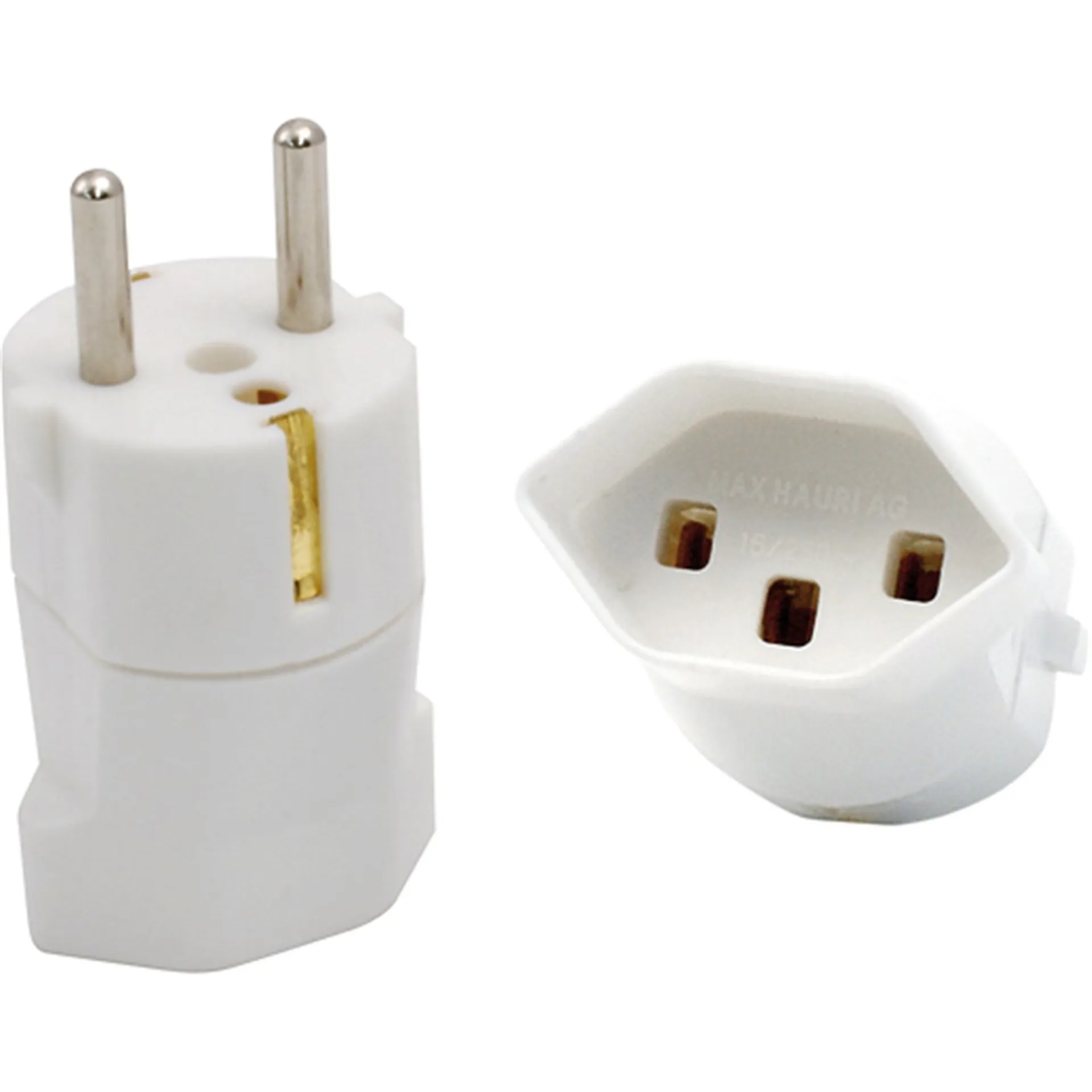 Adaptateur Europe-Suisse blanc
