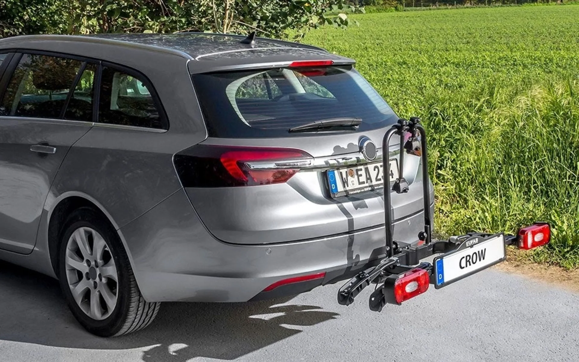 Porte-vélos Eufab Crow attelage de remorque