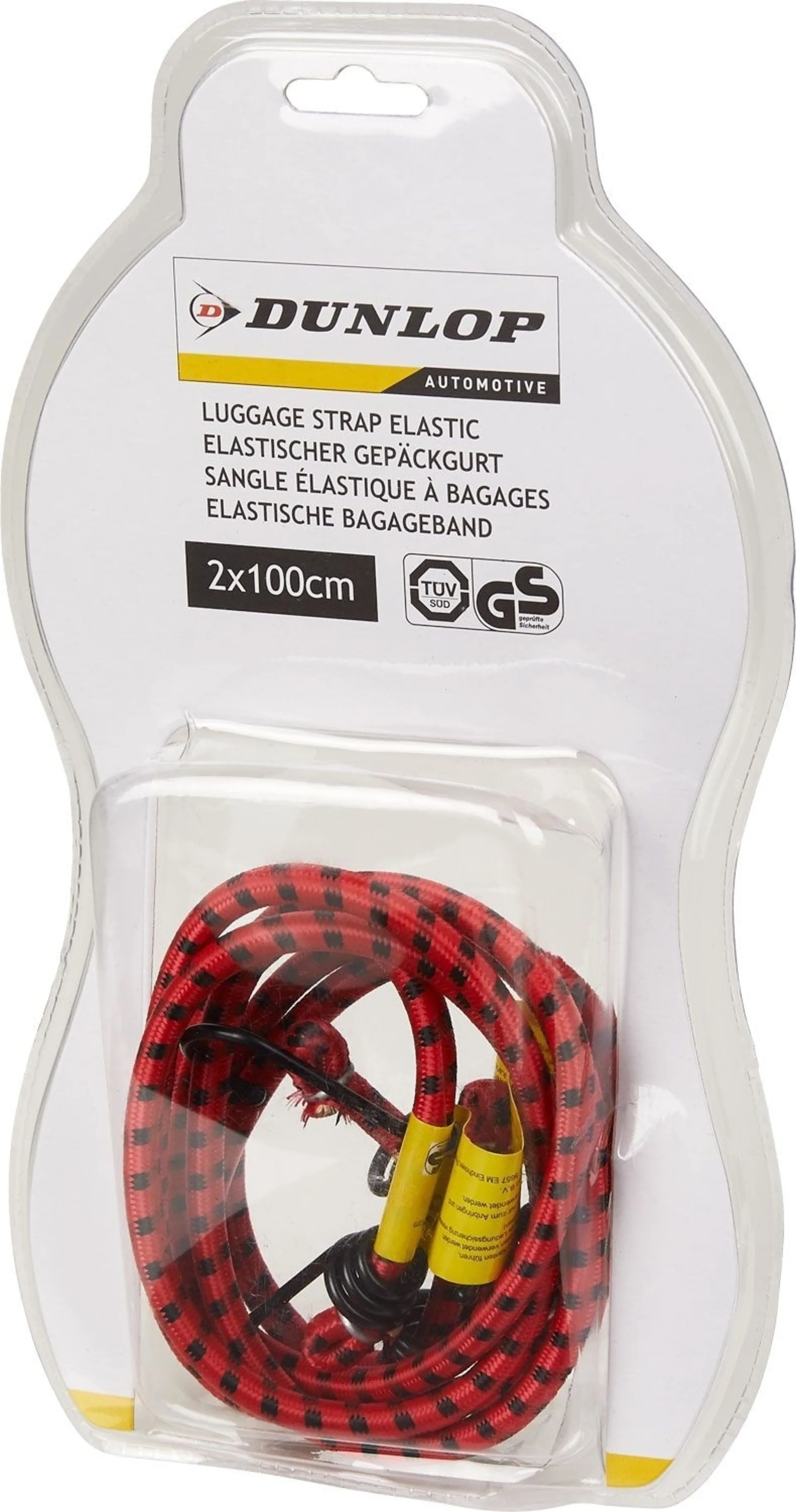 Set de 2 sangles élastiques Dunlop pour bagages