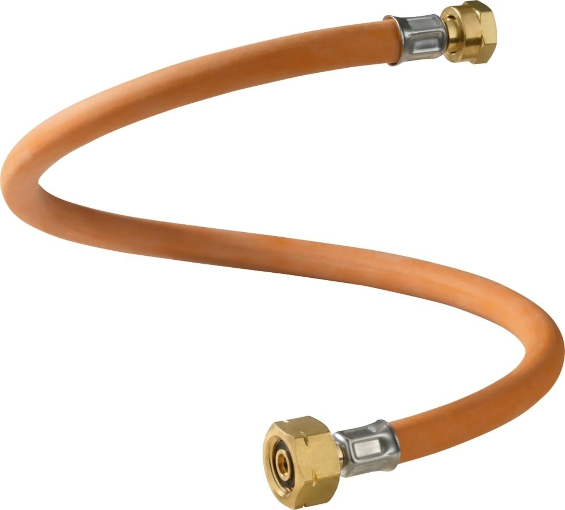 GOK Hochdruck-Schlauch 45 cm / G. 8 für Gasflasche und Regler (EU-Shell) für GB Butan