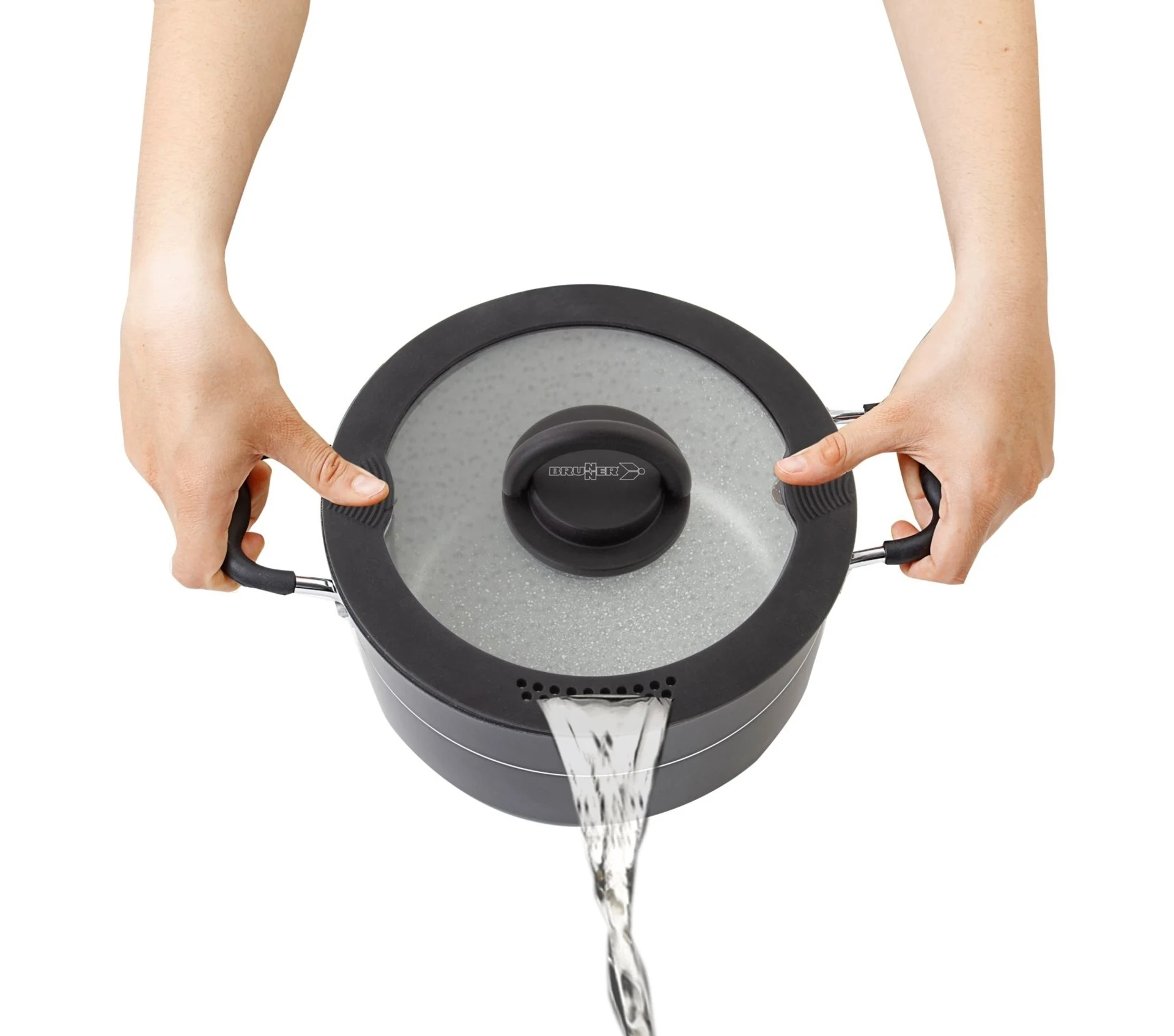 Brunner Ø 24 cm Pirate Vacublock Kochtopfset 8-tlg.