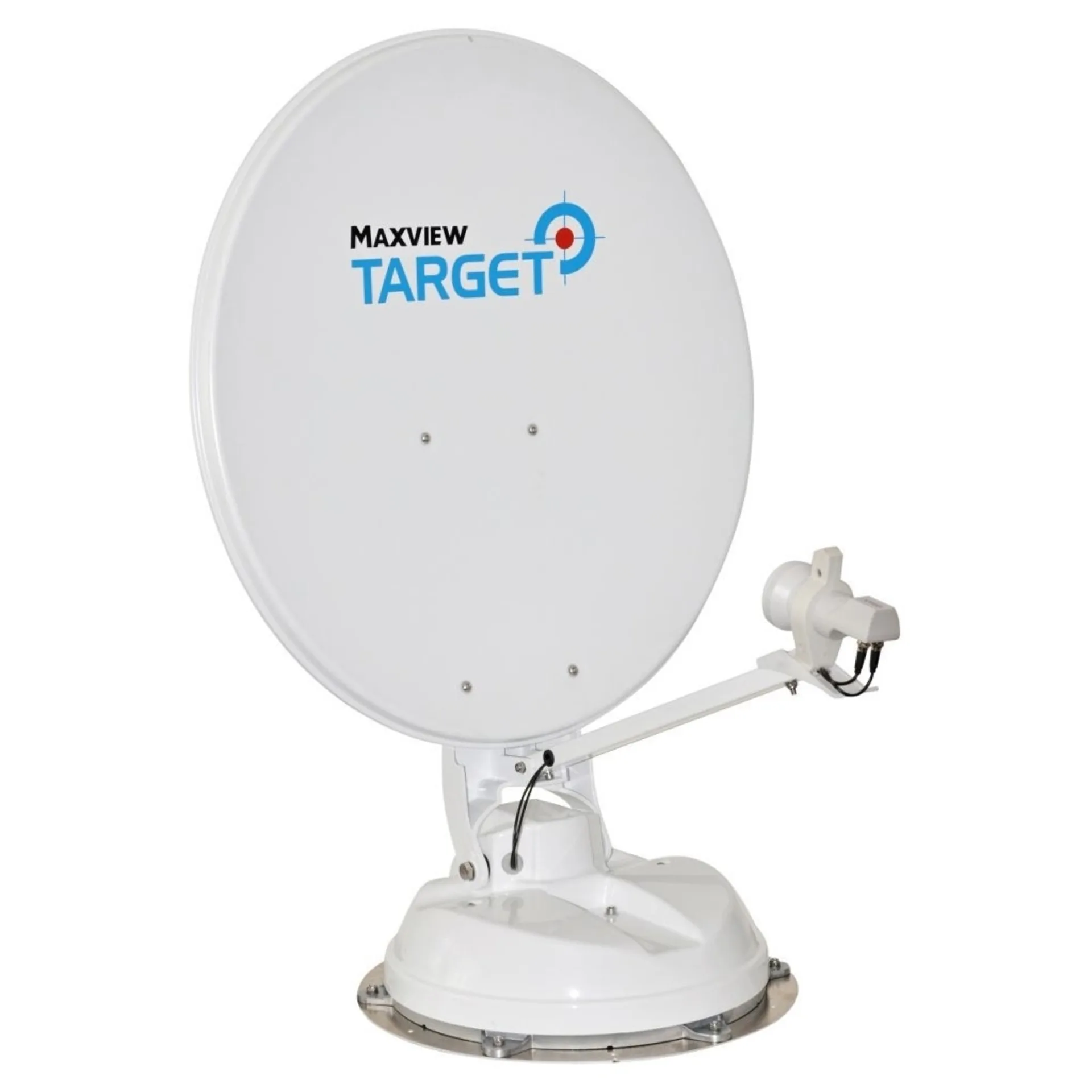 Système satellite entièrement automatique Maxview Target Connect avec unité de contrôle Twin-LNB 50 cm
