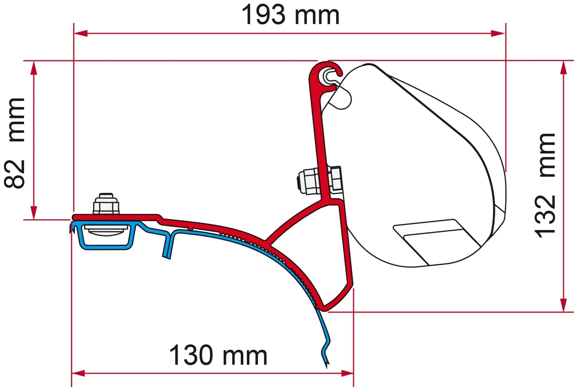 Fiamma F35 Pro Kit VW T5/T6 Multivan - Transporter Fiamma F35 Pro Kit VW T5/T6 Multivan - Transporter